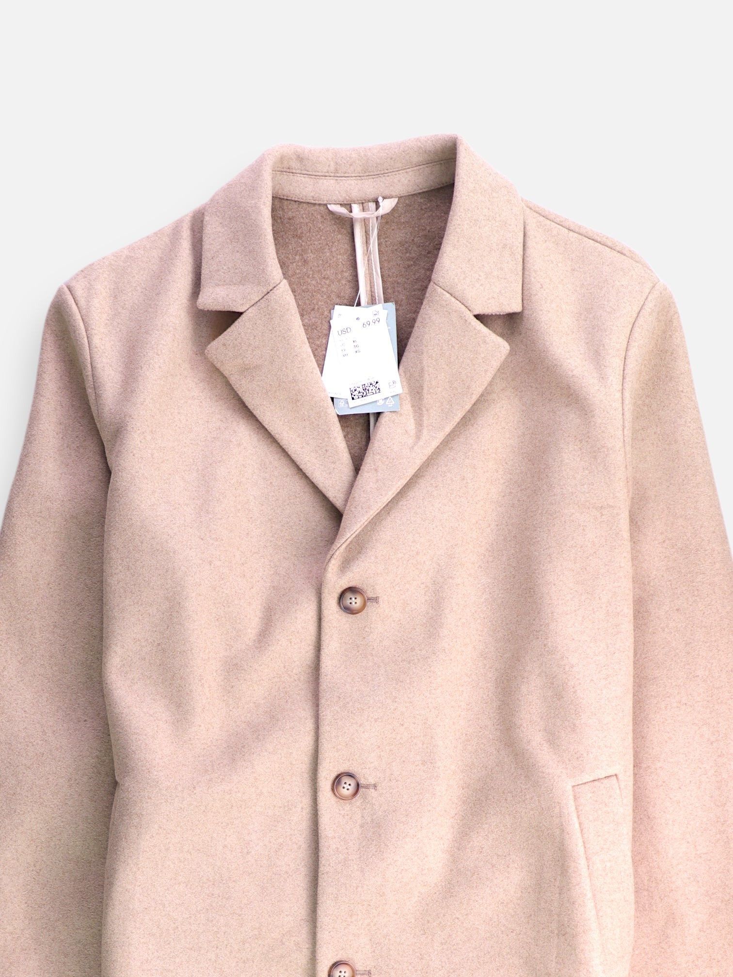 H&M Abrigo  Single breasted trench Casual - Hombre - XL