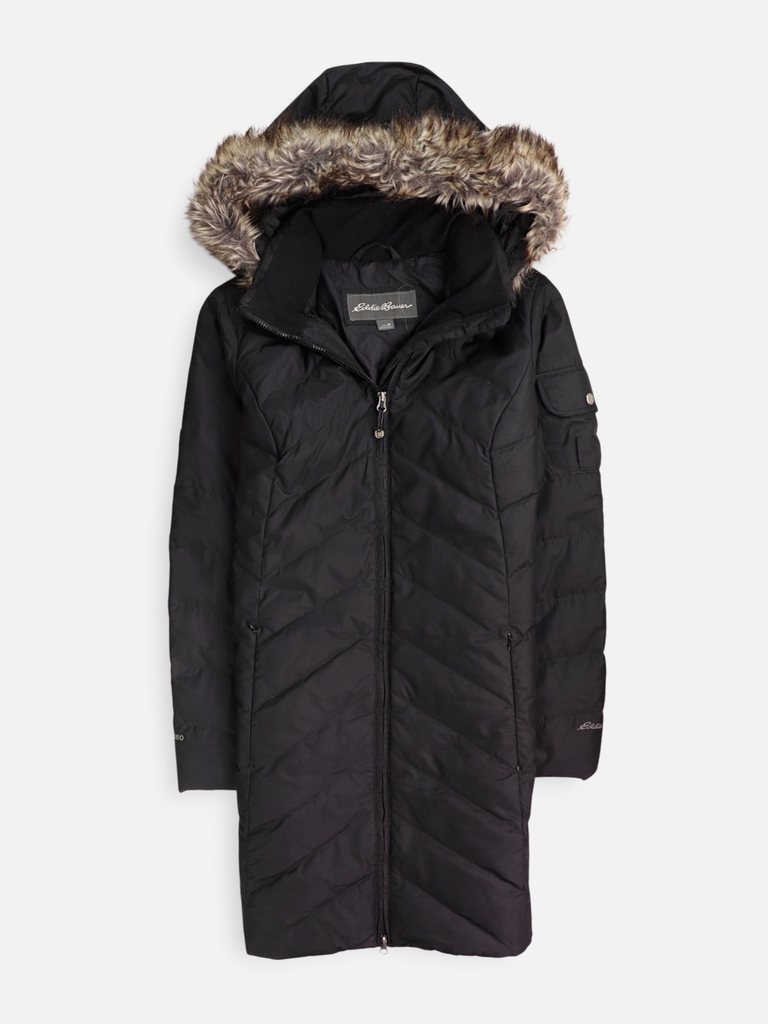 Eddie Bauer Abrigo Impermeable Puffer - Mujer - Medium