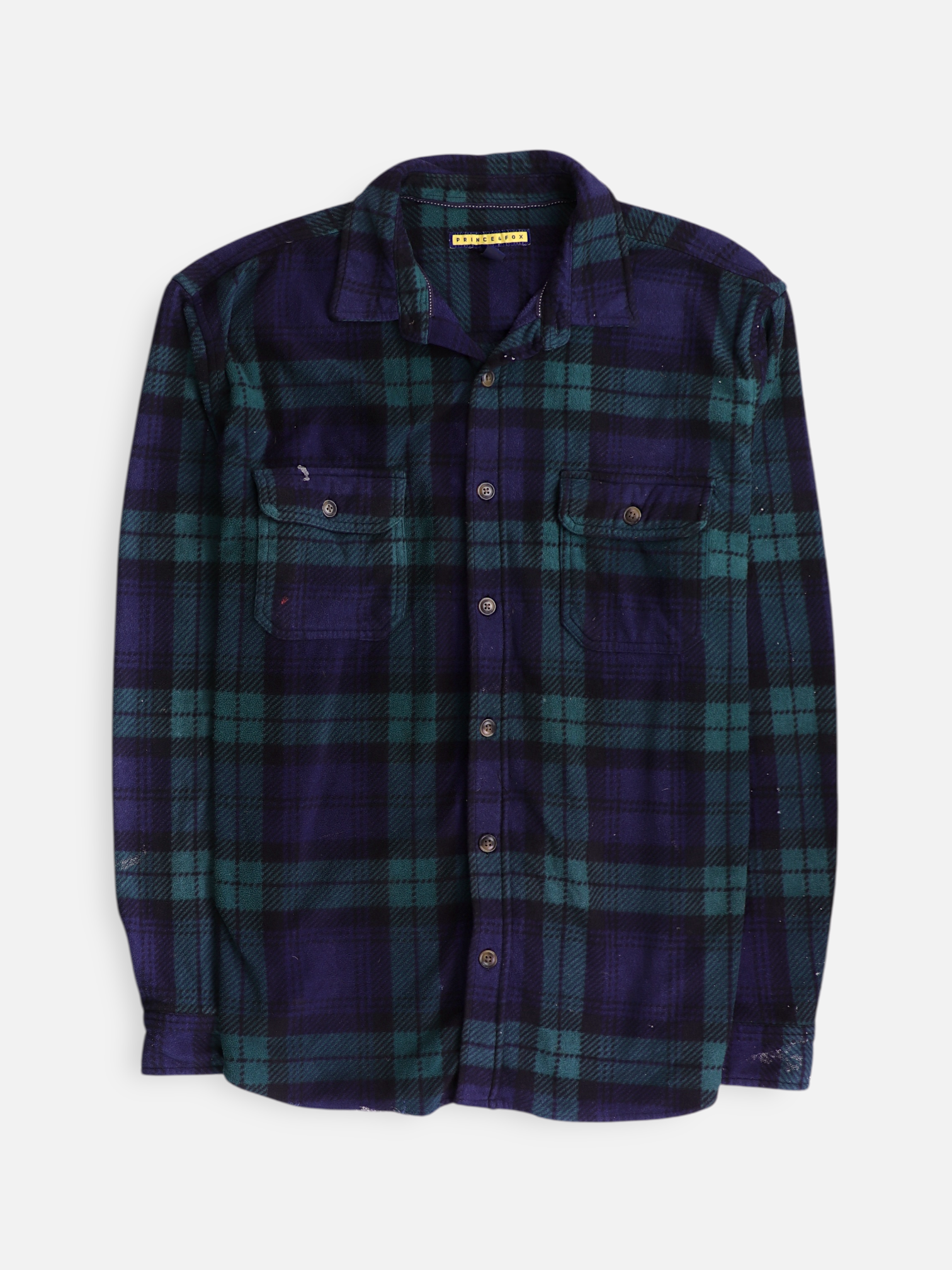 prince & fox  Chaqueta Sobrecamisa Color Block - Hombre - XL