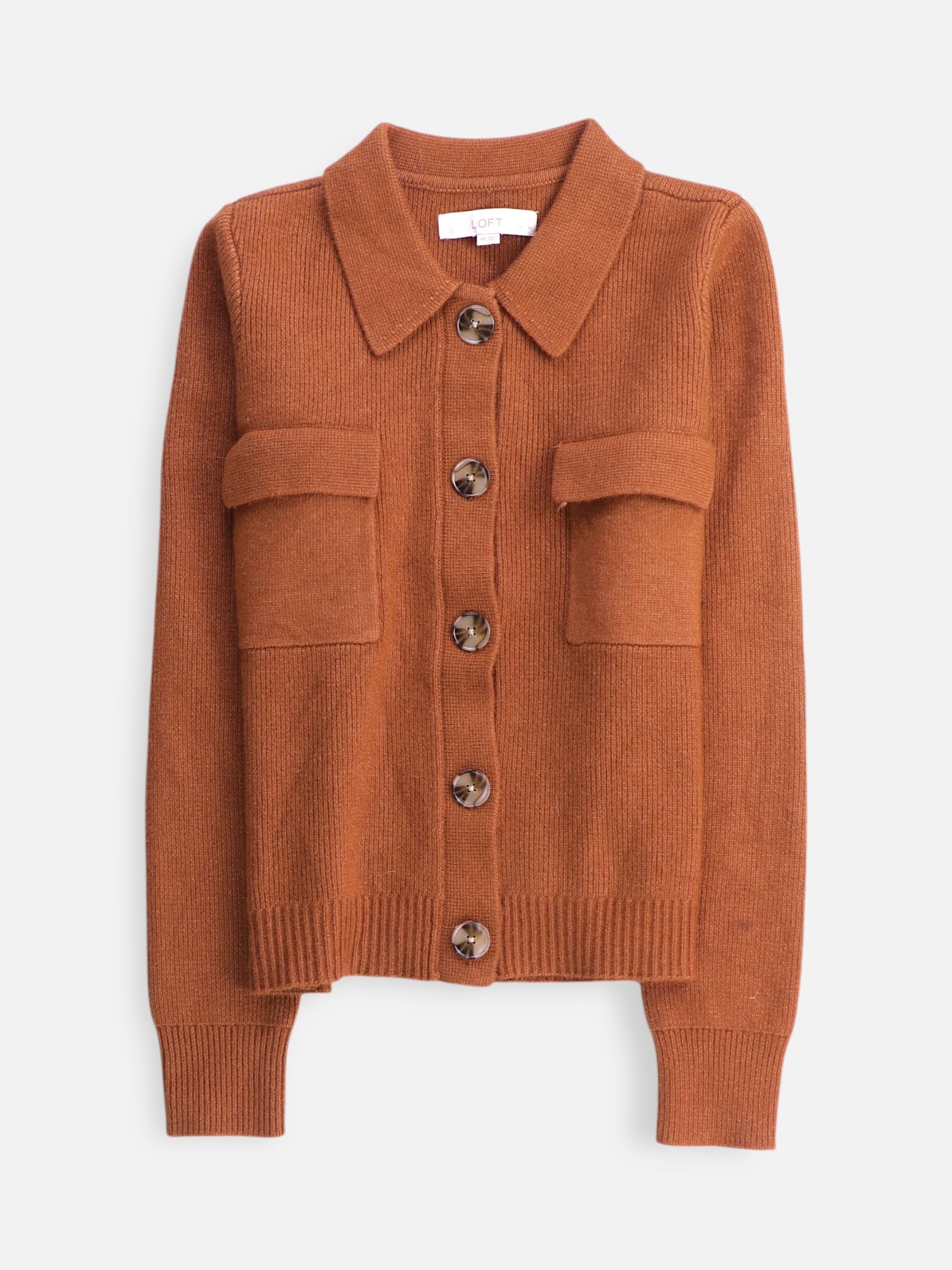 LOFT Sueter Cardigan Casual - Mujer - Petite M