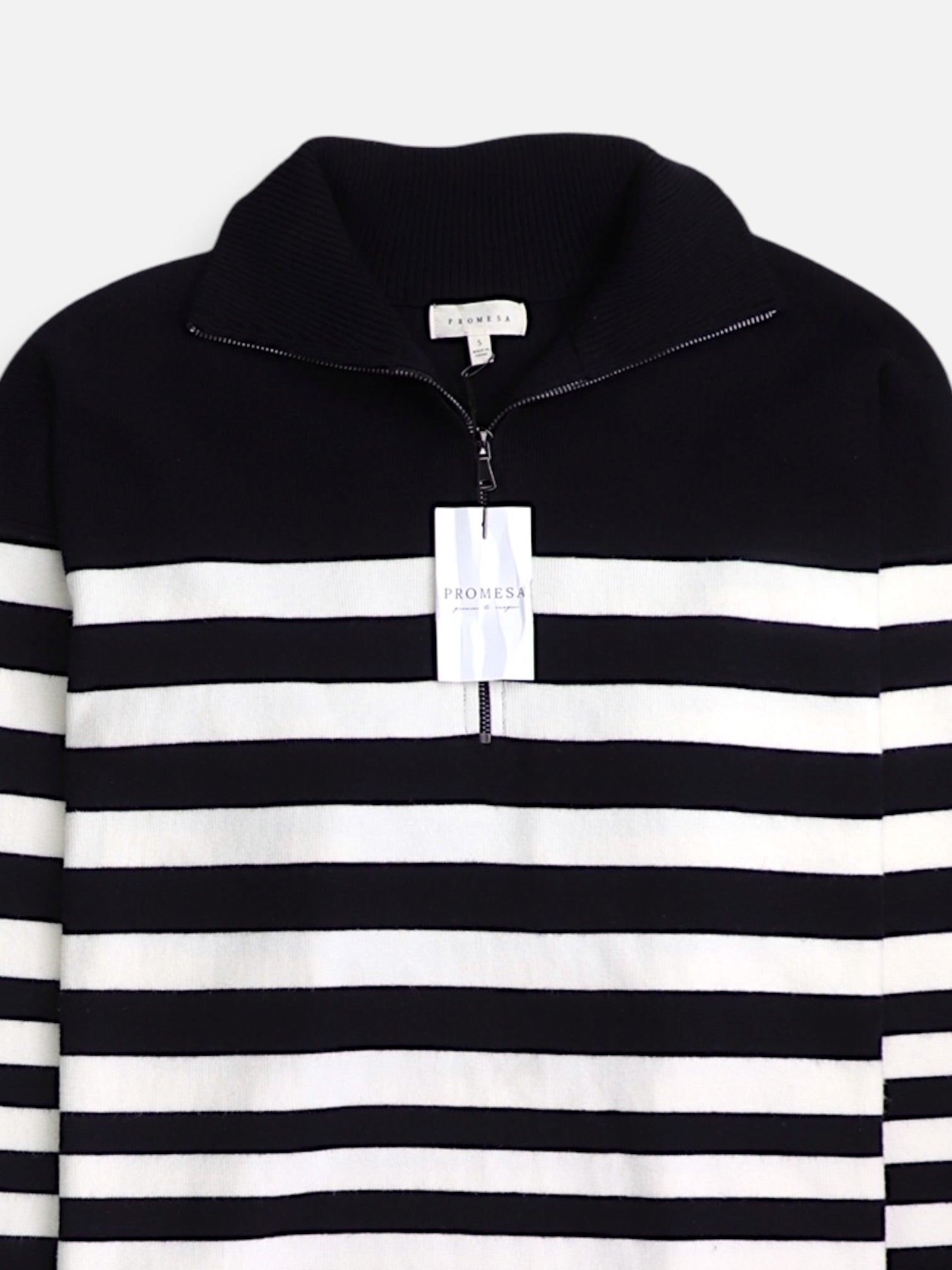 Sueter Fleece Color Block - Mujer - Small