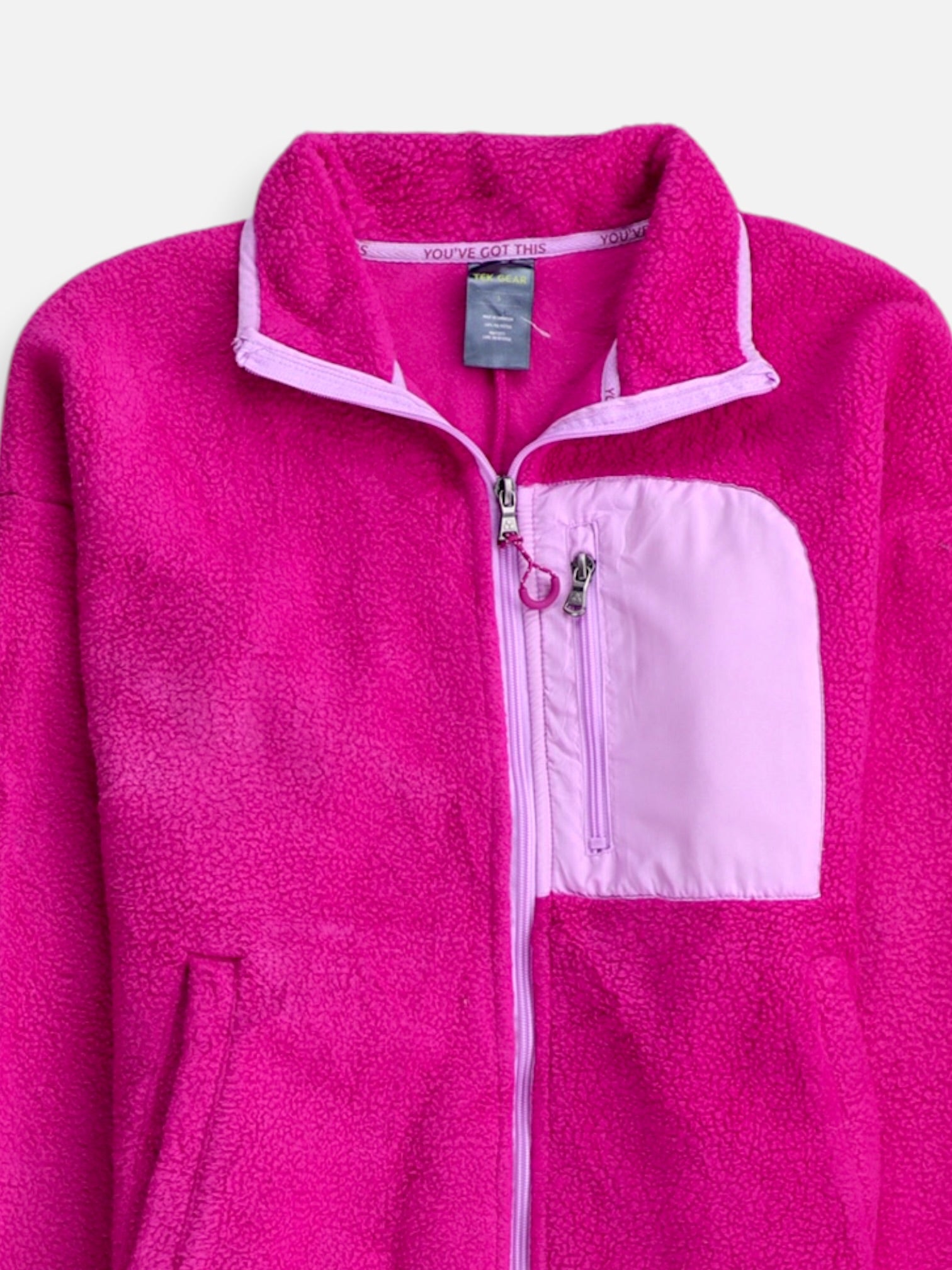TEK GEAR Sueter Fleece Teddy - Mujer - Small