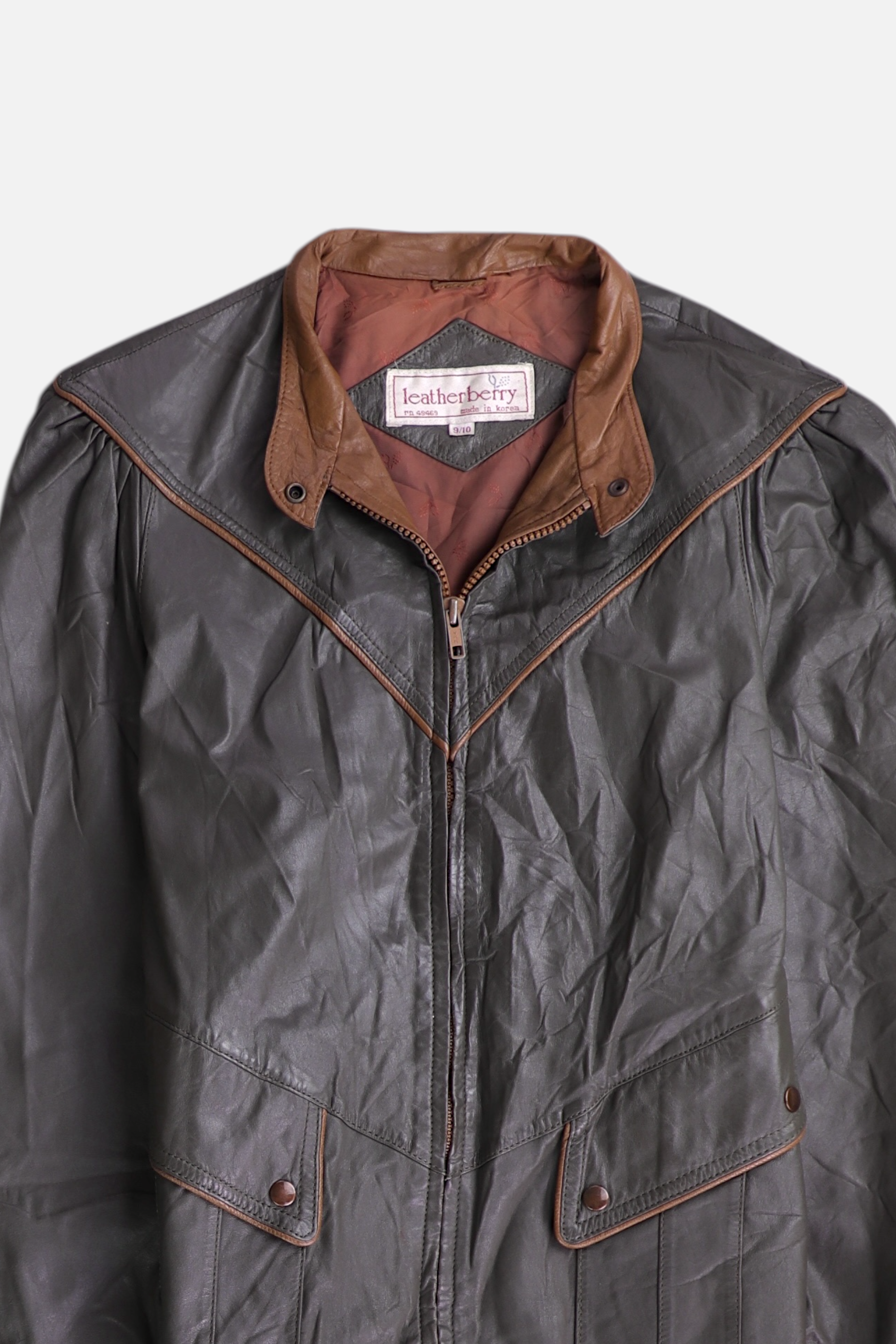 Chaqueta Casual Cuero - Mujer - 9-10