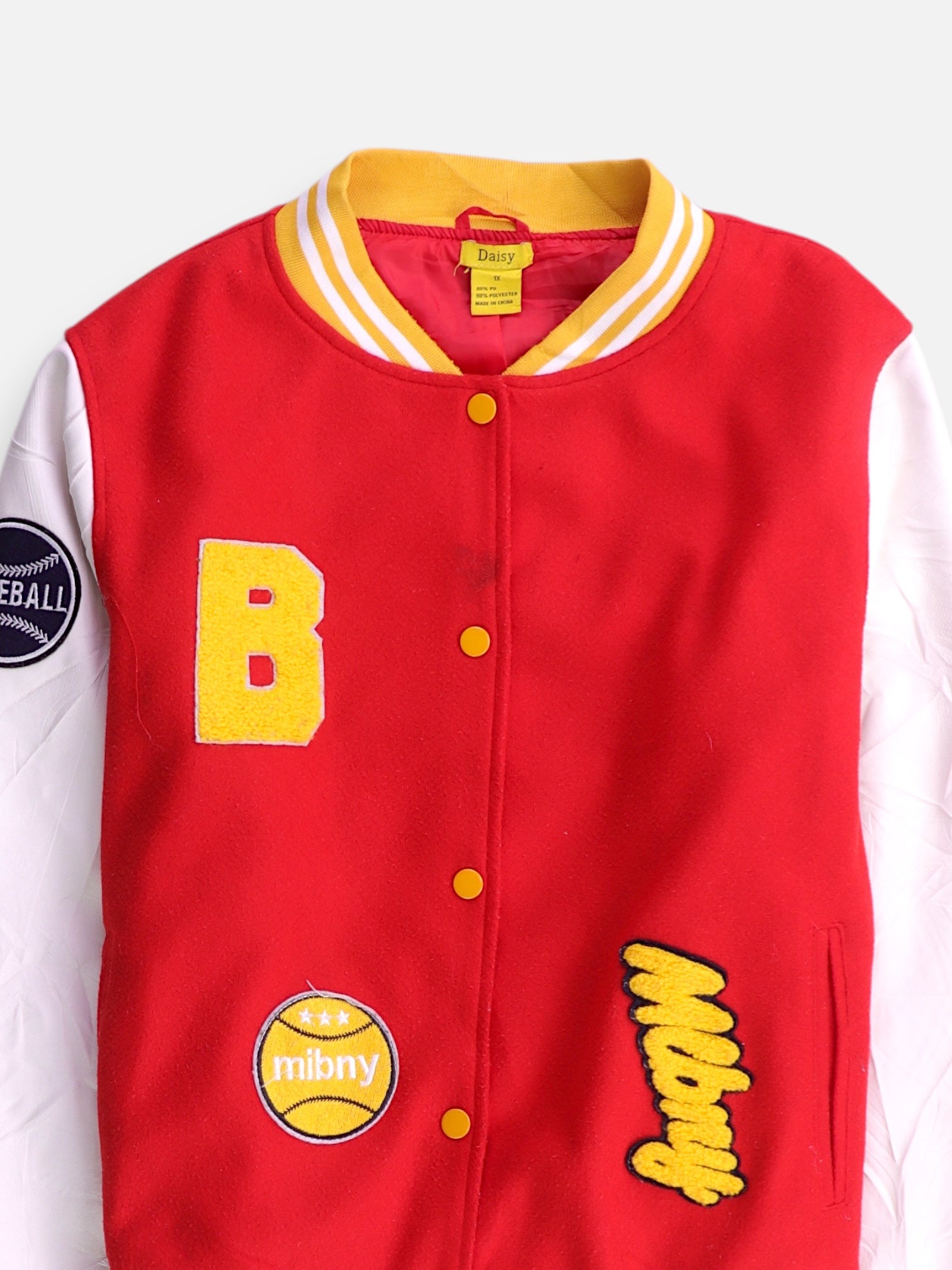 Chaqueta Bomber  Varsity - Hombre - XL