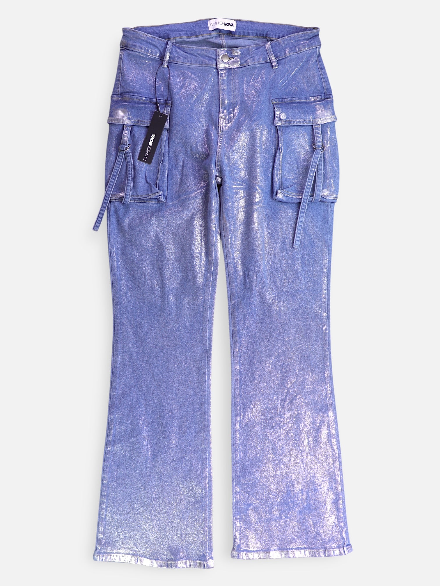 Fashionnova Jean Casual  Cargo - Mujer - 14P