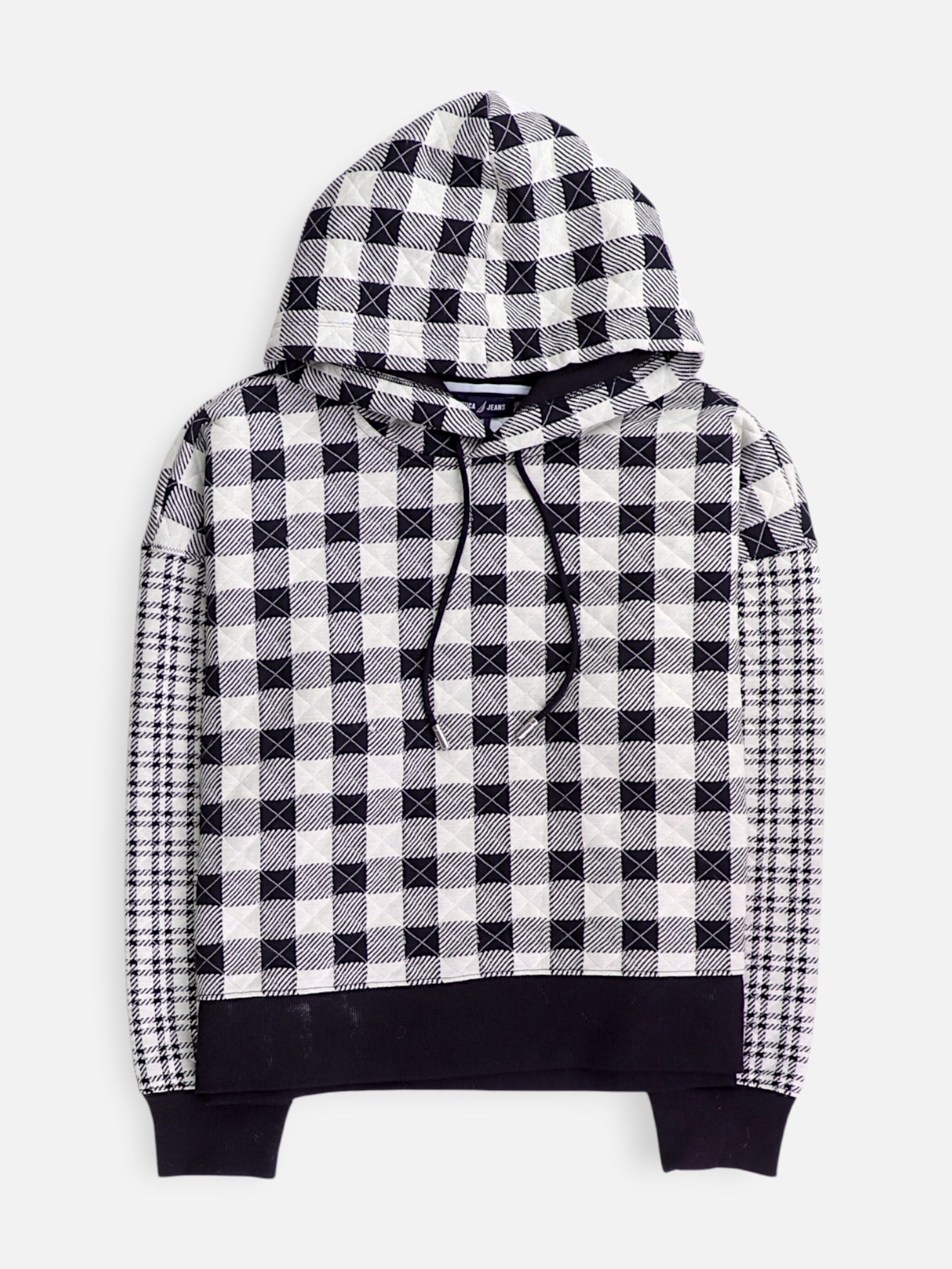 Nautica Sudadera Hoodie Color Block - Mujer - Large