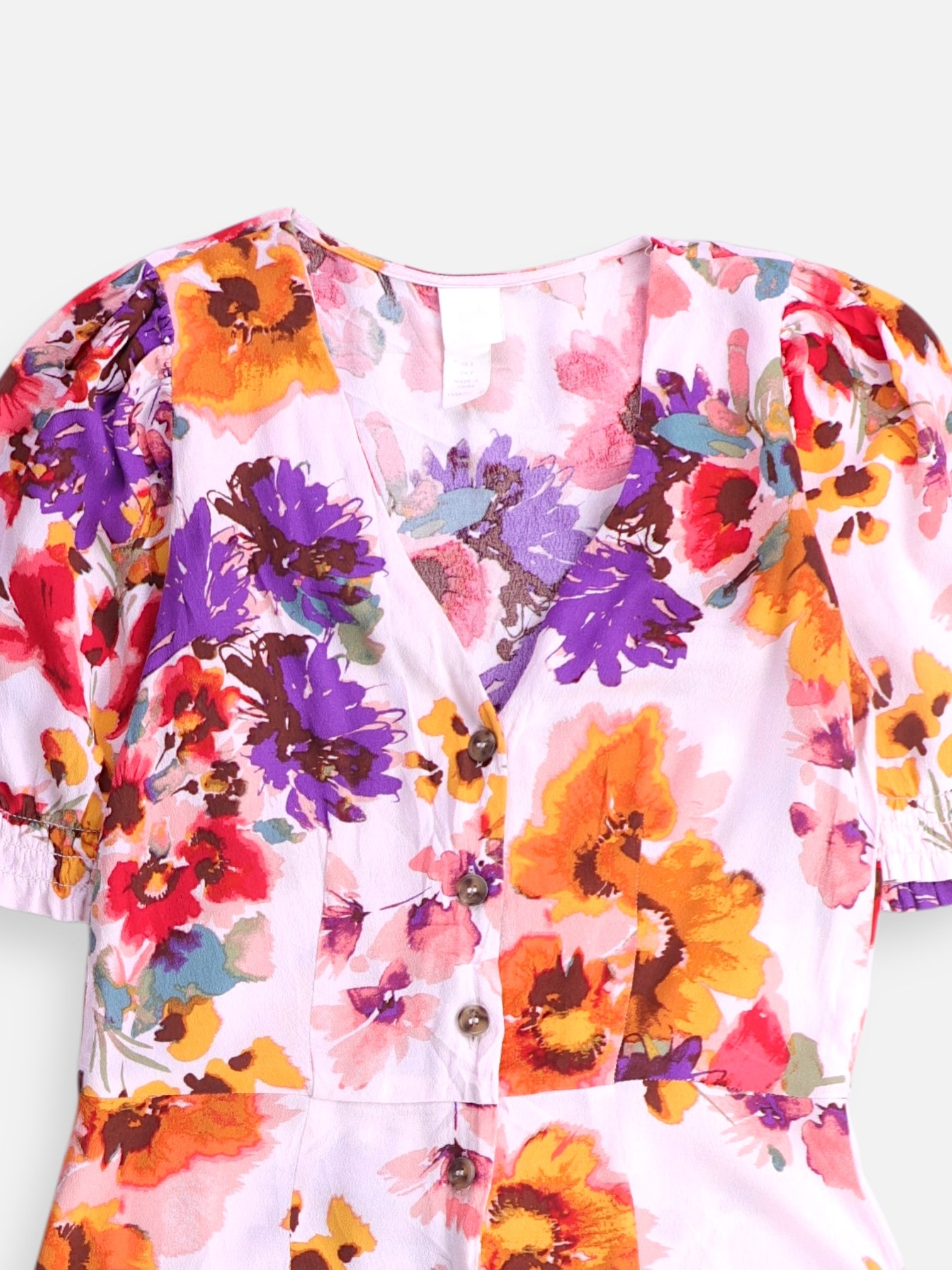H&M Vestido Verano - Mujer - Small