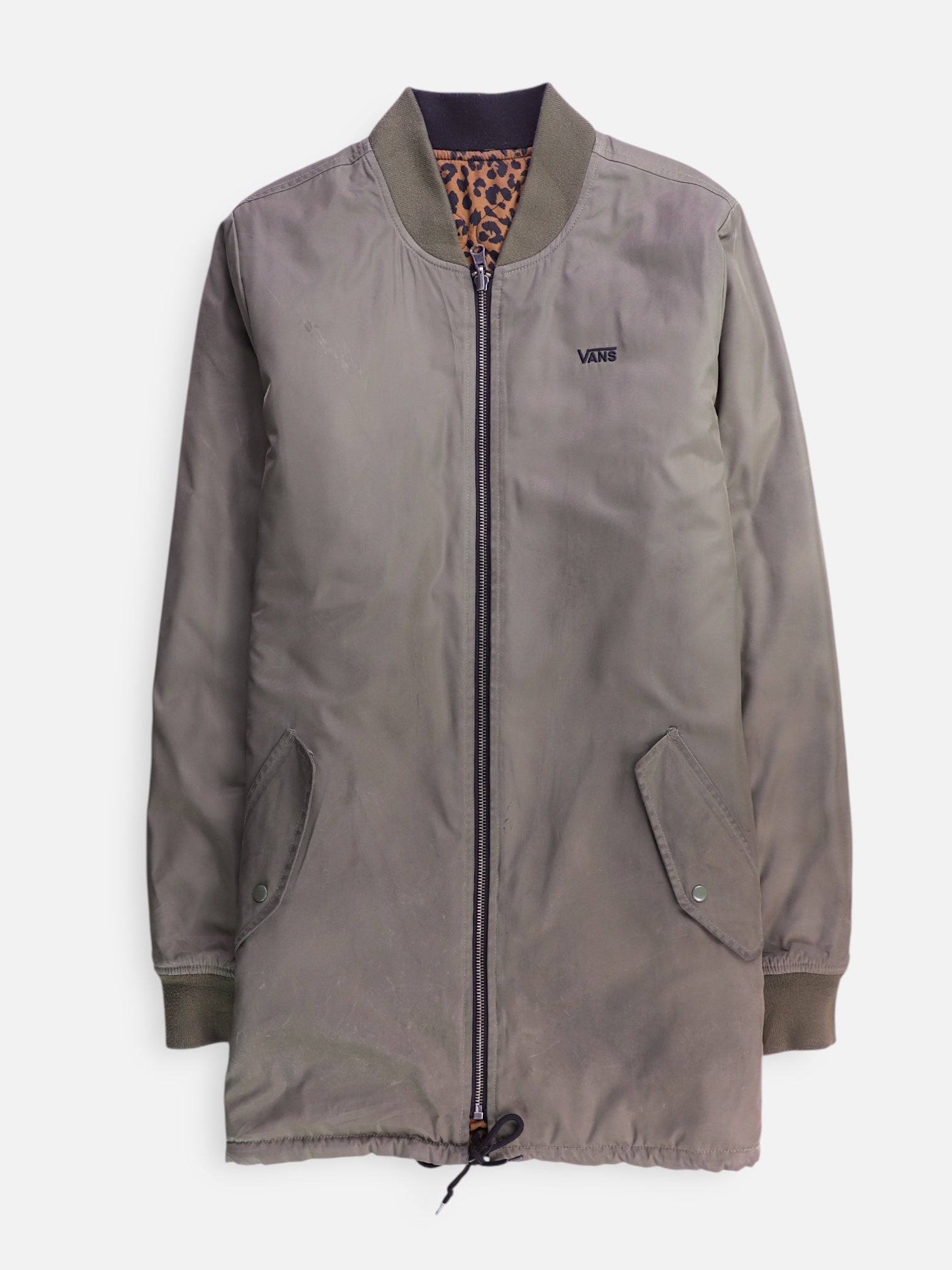 Vans Chaqueta Bomber  Reversible - Mujer - Large