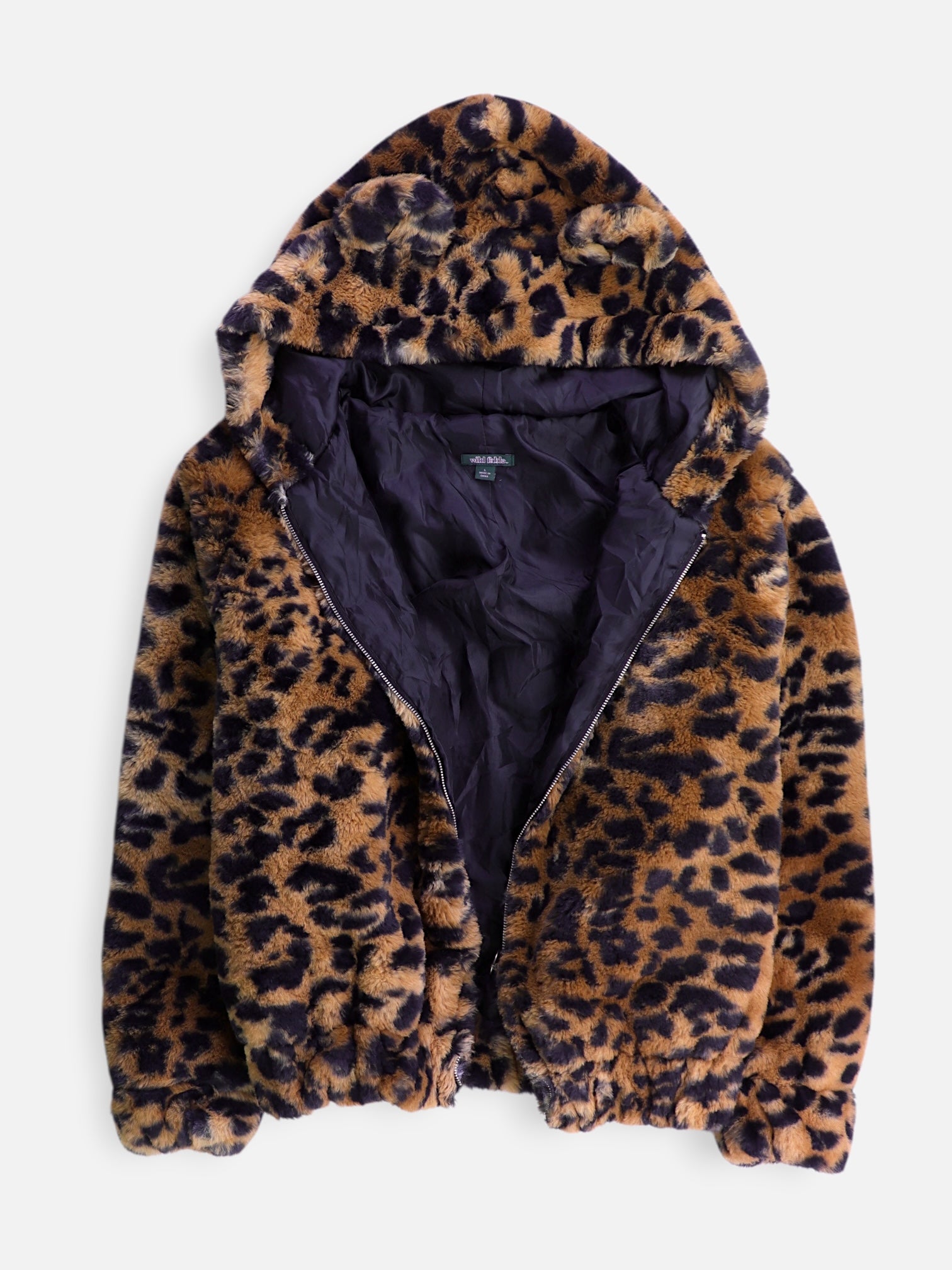 Wild Fable Chaqueta Casual Teddy - Mujer - Large