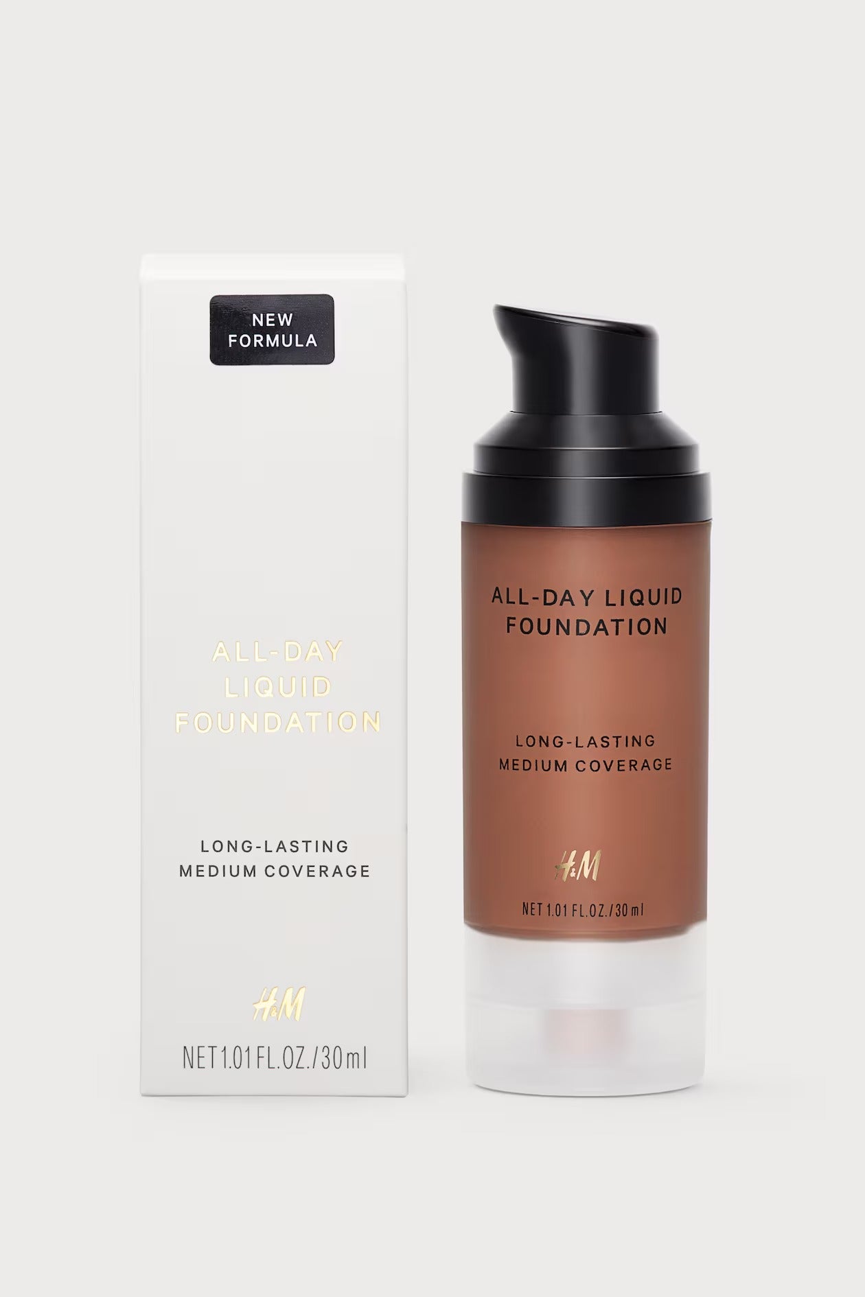 H&M Beauty Foundation All Day Liquid Color: Hazelnut - 30 ml