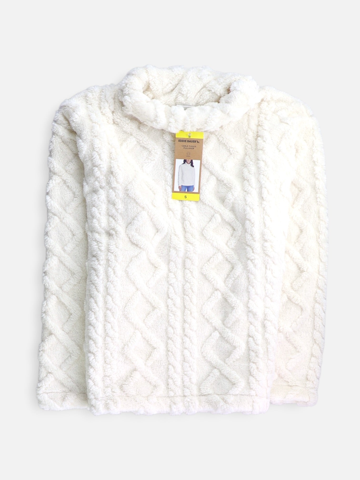 Eddie Bauer Sueter Teddy Turtleneck - Mujer - Small