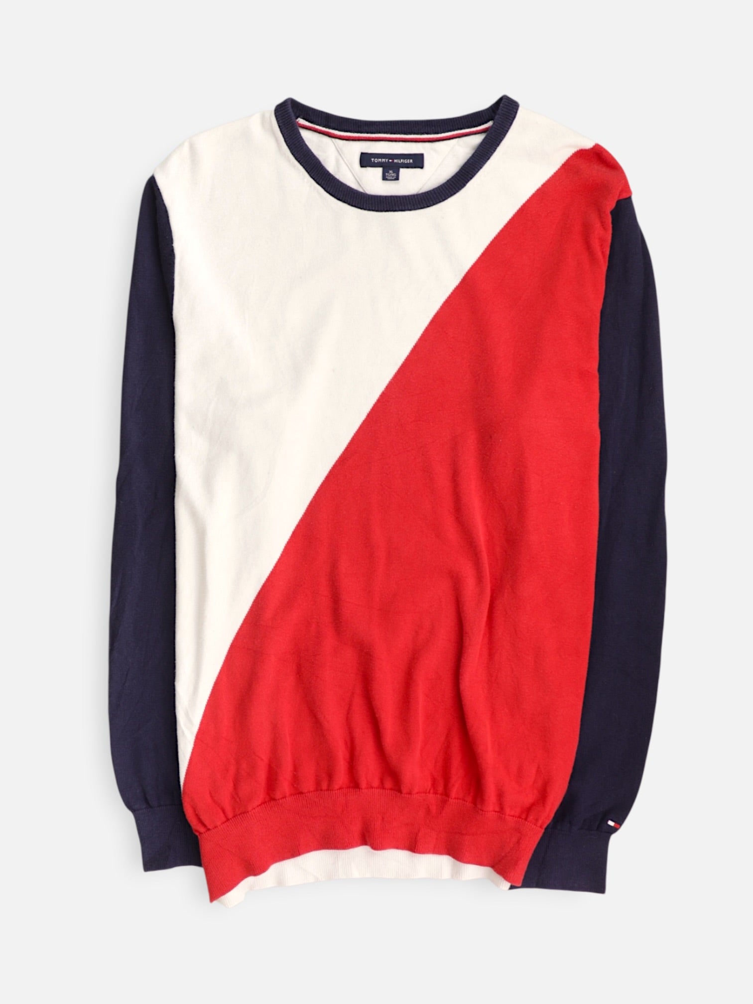 Tommy Hilfiger Sueter Casual Color Block - Hombre - XL