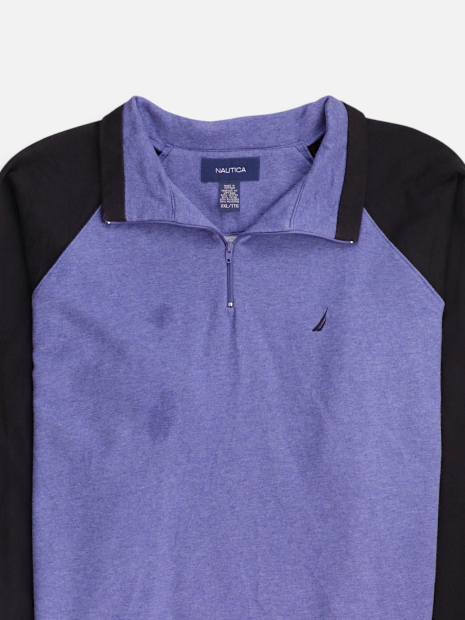 Nautica Sudadera Fleece Color Block - Hombre - 2XL