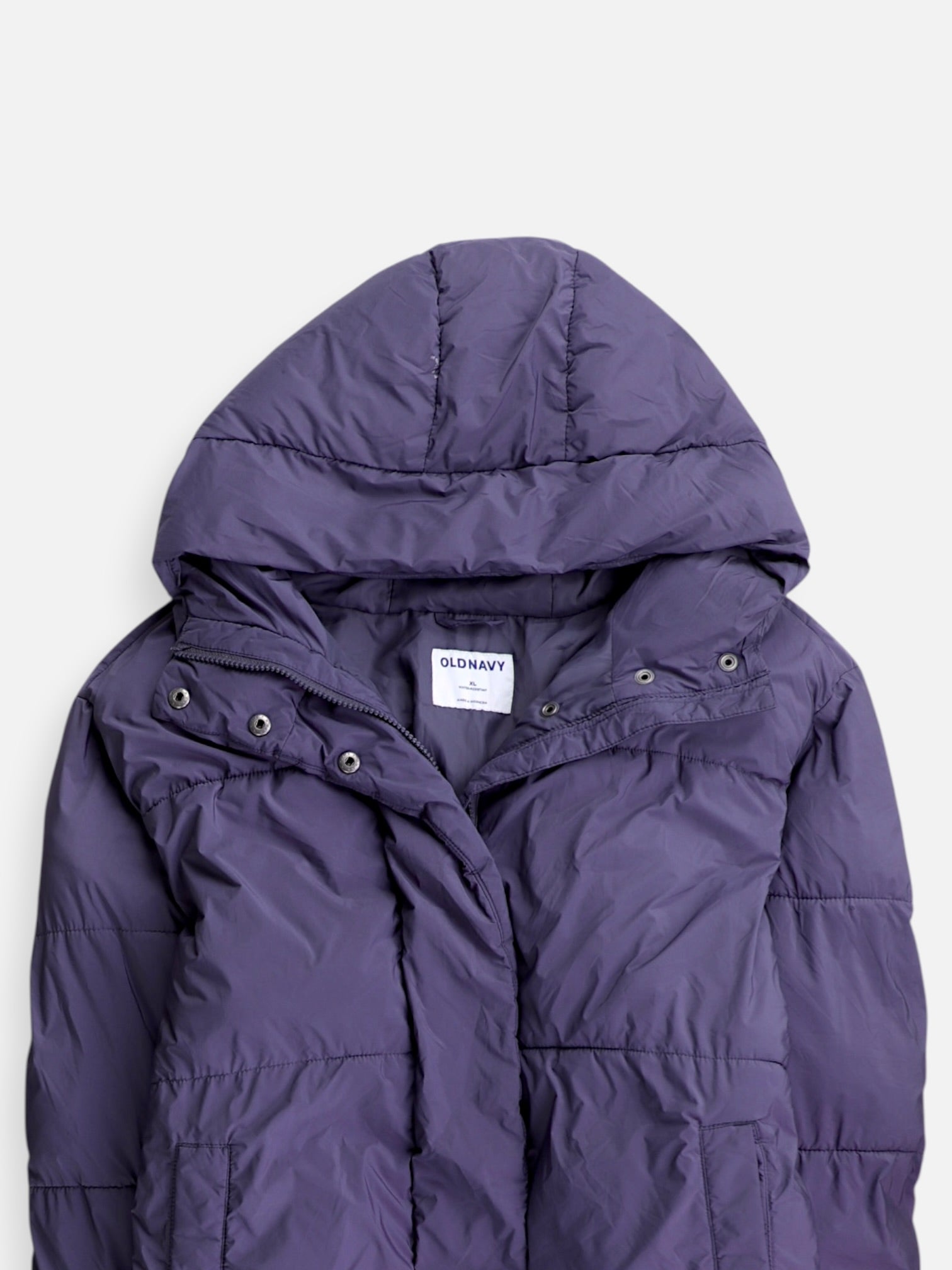 Old Navy Chaqueta Puffer Impermeable - Hombre - XL