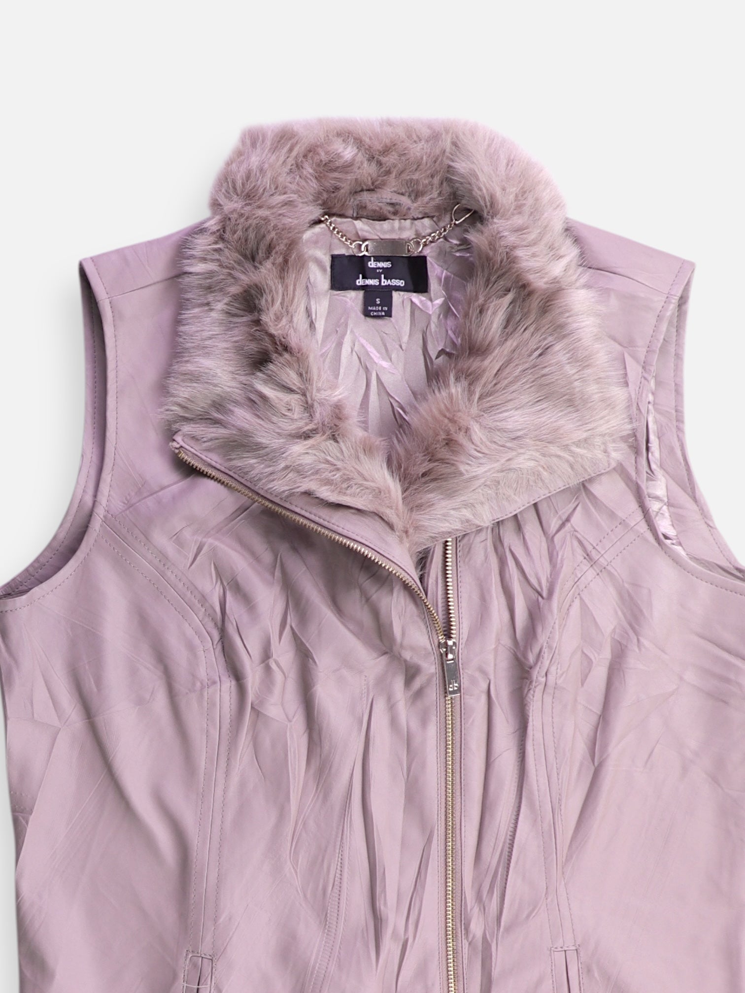 dennis basso Chaleco Cuero - Mujer - Small