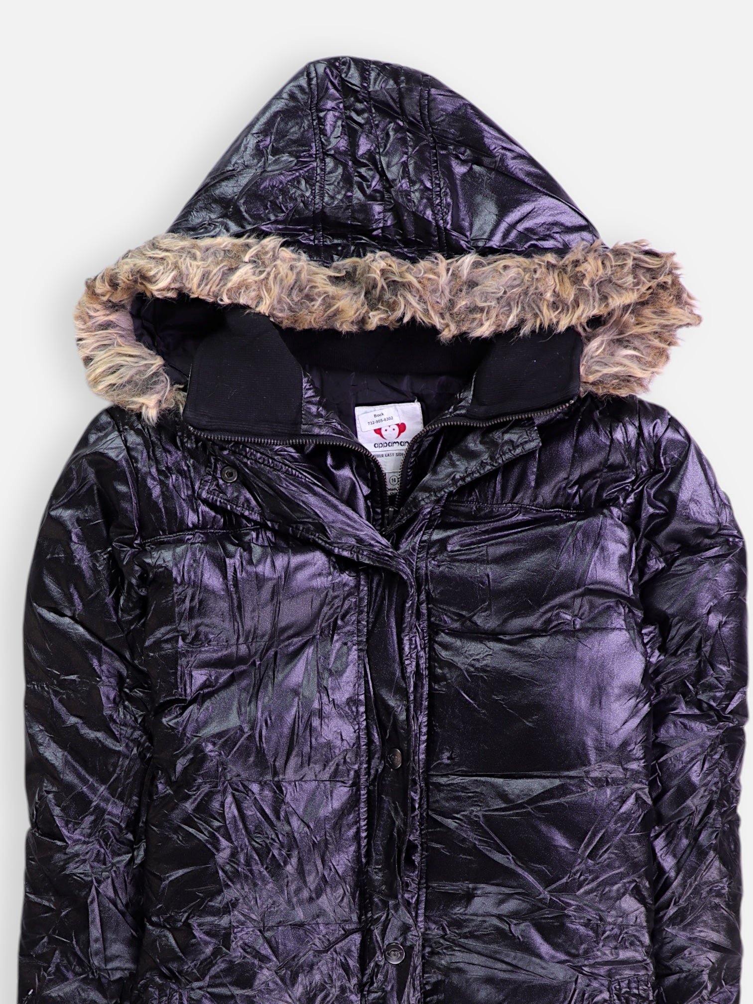 Abrigo Impermeable Puffer - Niña - Small - 13-14Y (Años)