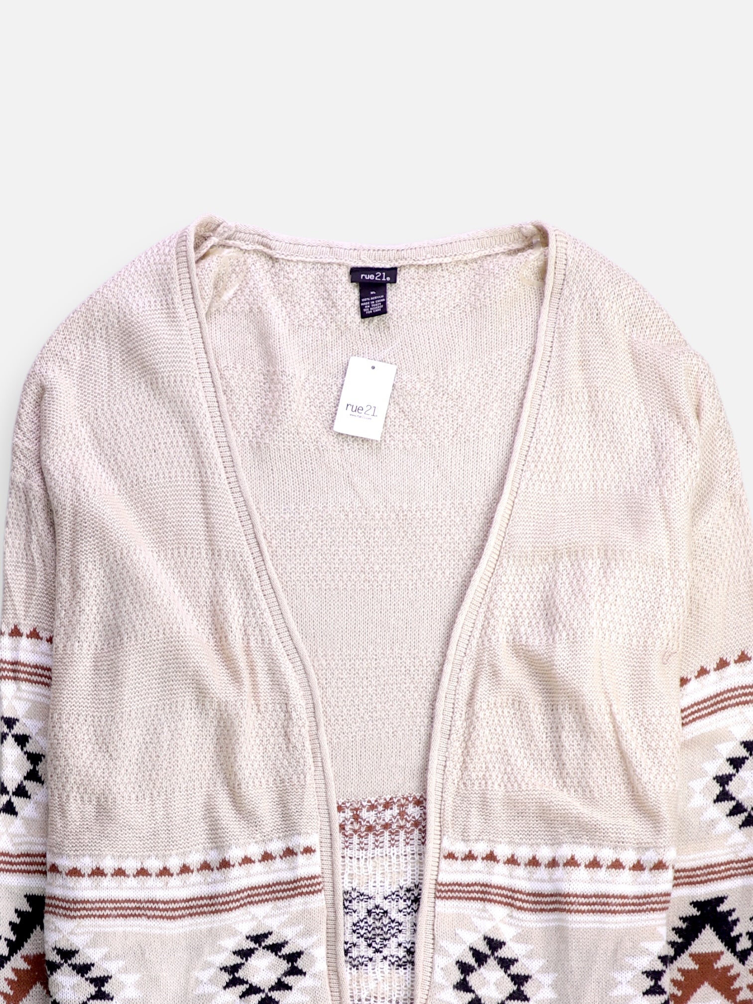 RUE21 Sueter Cardigan Casual - Mujer - XL