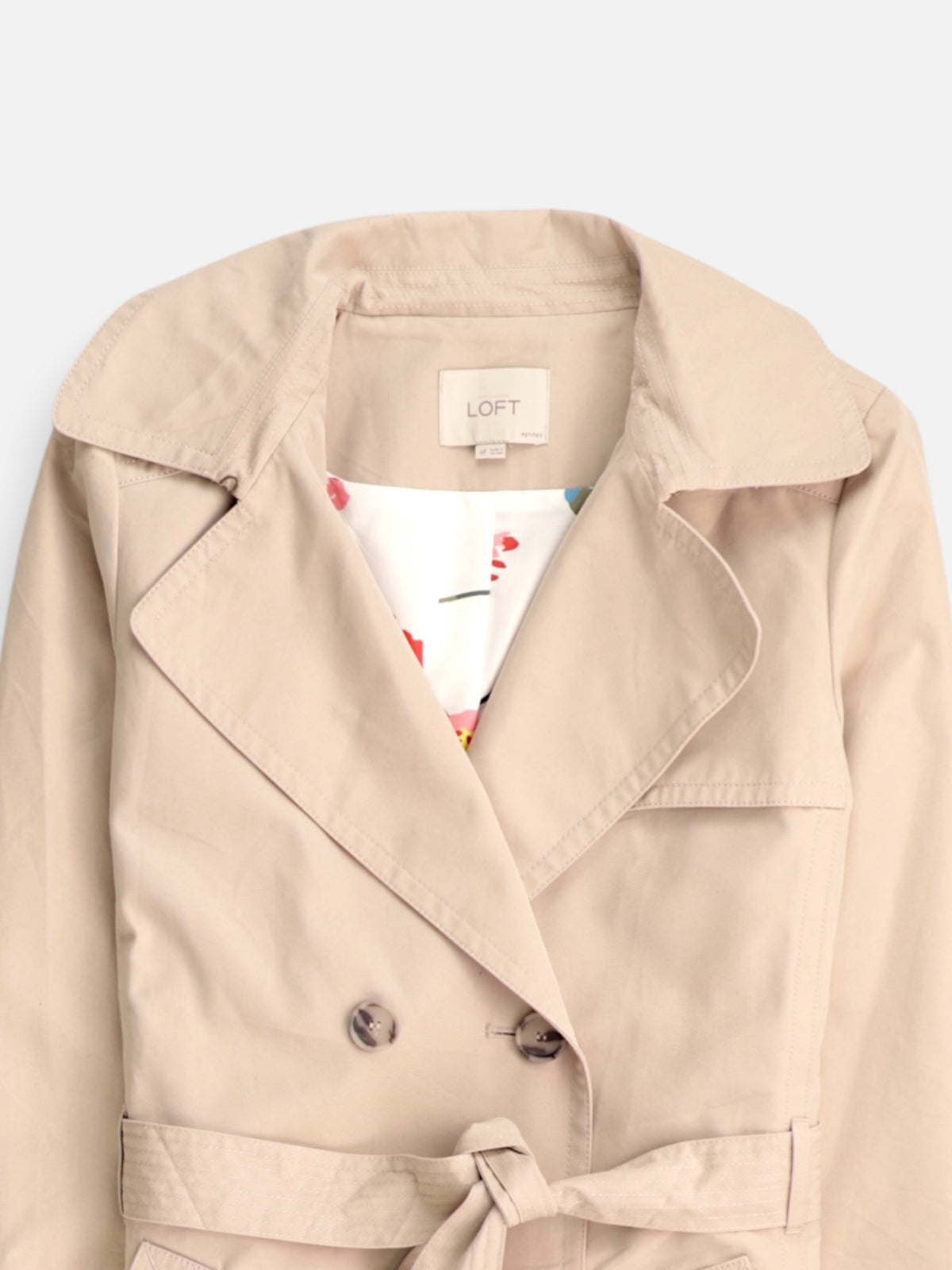 LOFT Abrigo Trench Coat Casual - Mujer - 4
