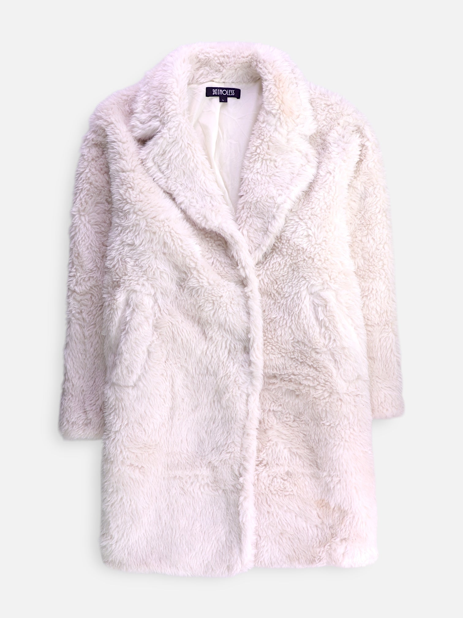 Abrigo Casual Teddy - Mujer - Large