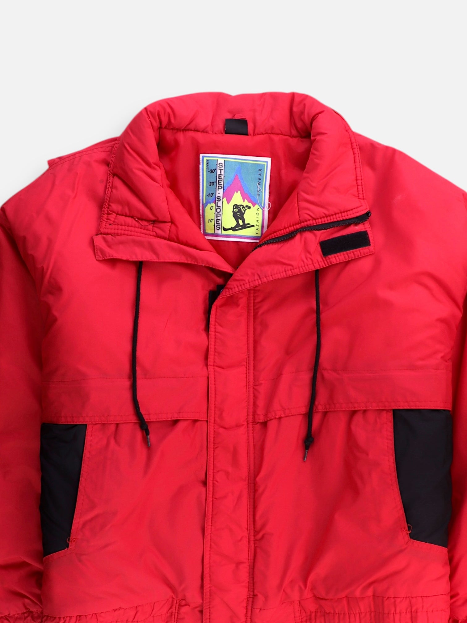 Chaqueta Impermeable Color Block - Hombre - XL
