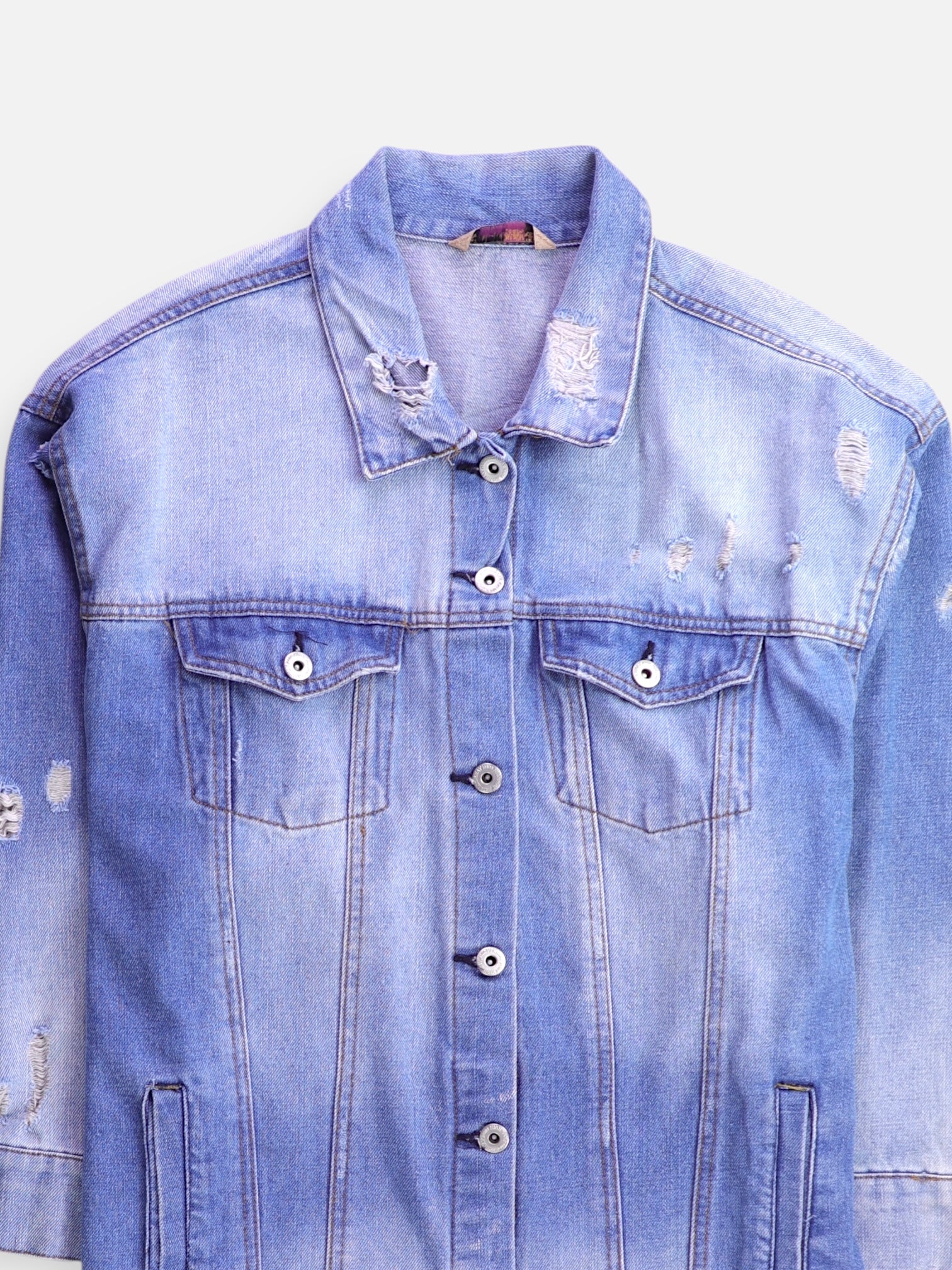 Chaqueta Denim  Basic - Mujer - Large