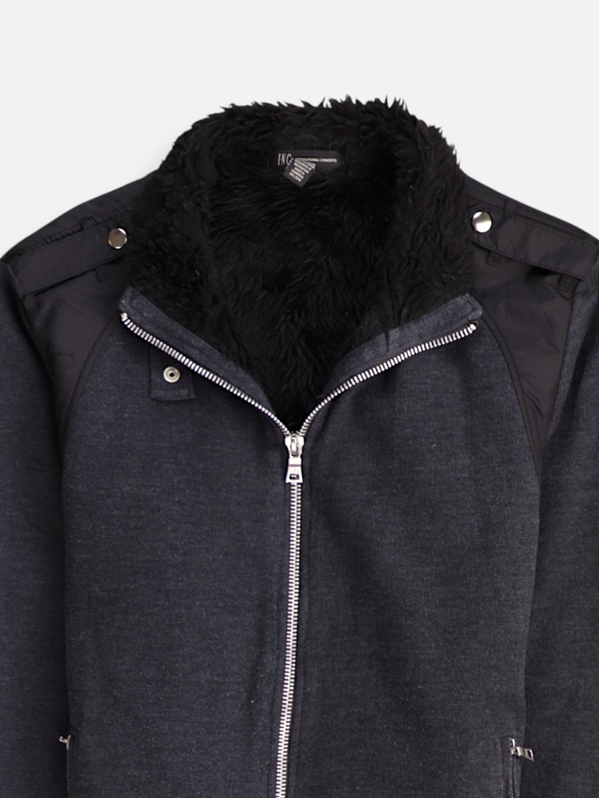 I.N.C Sudadera Casual Basic - Hombre - Medium