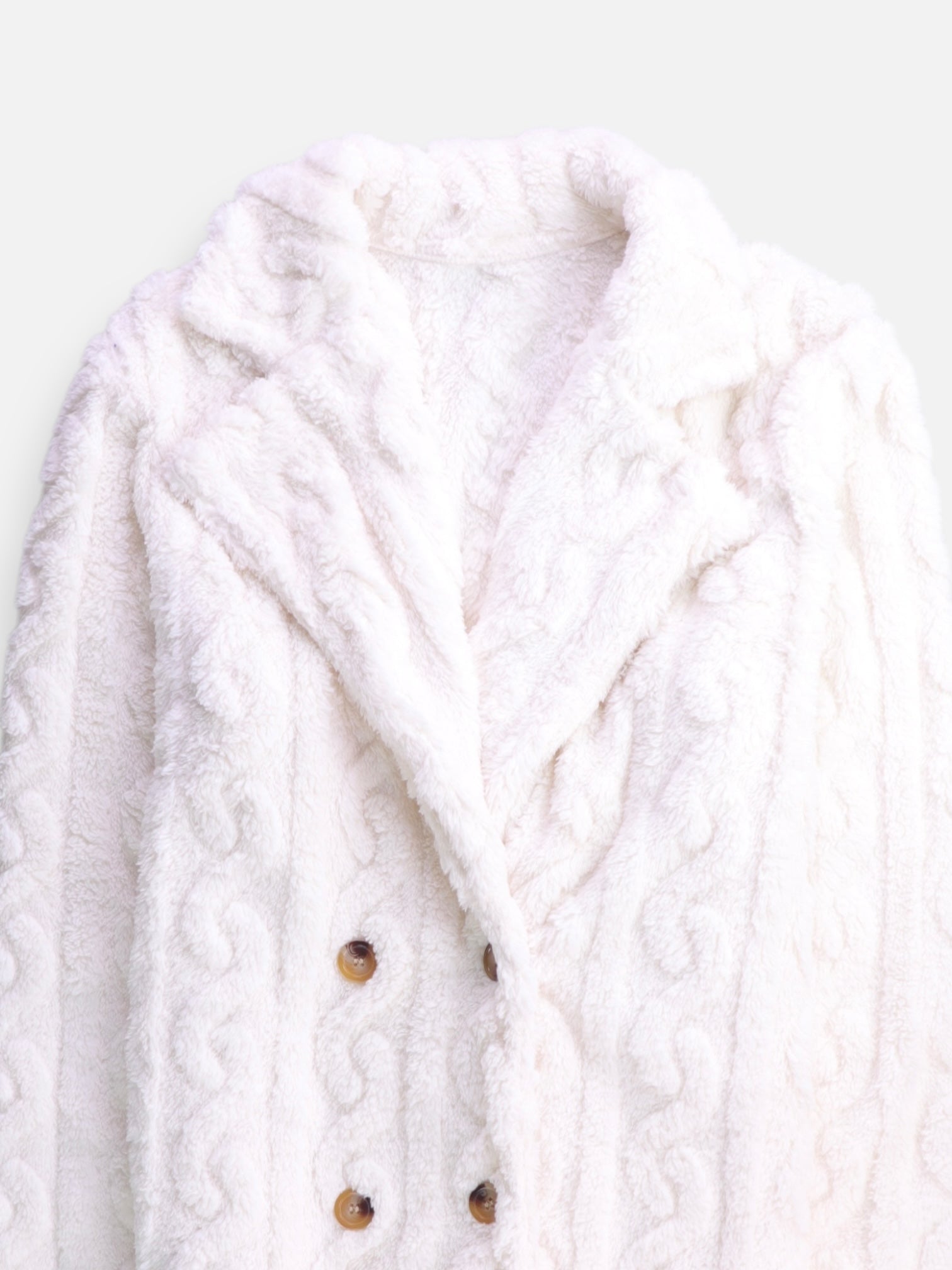 Chaqueta Casual Teddy - Mujer - Large