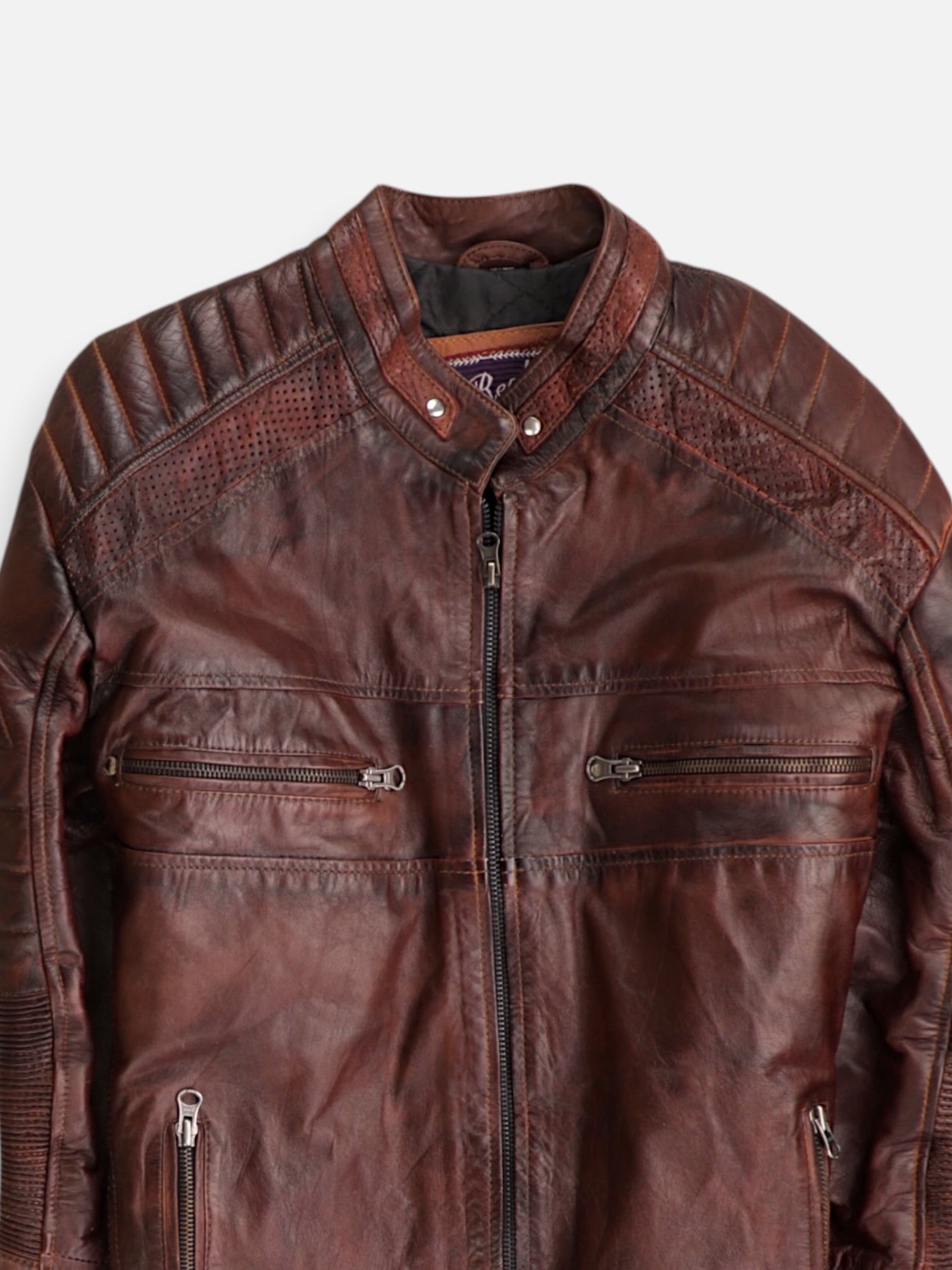 Chaqueta Casual Cuero - Hombre - N/A
