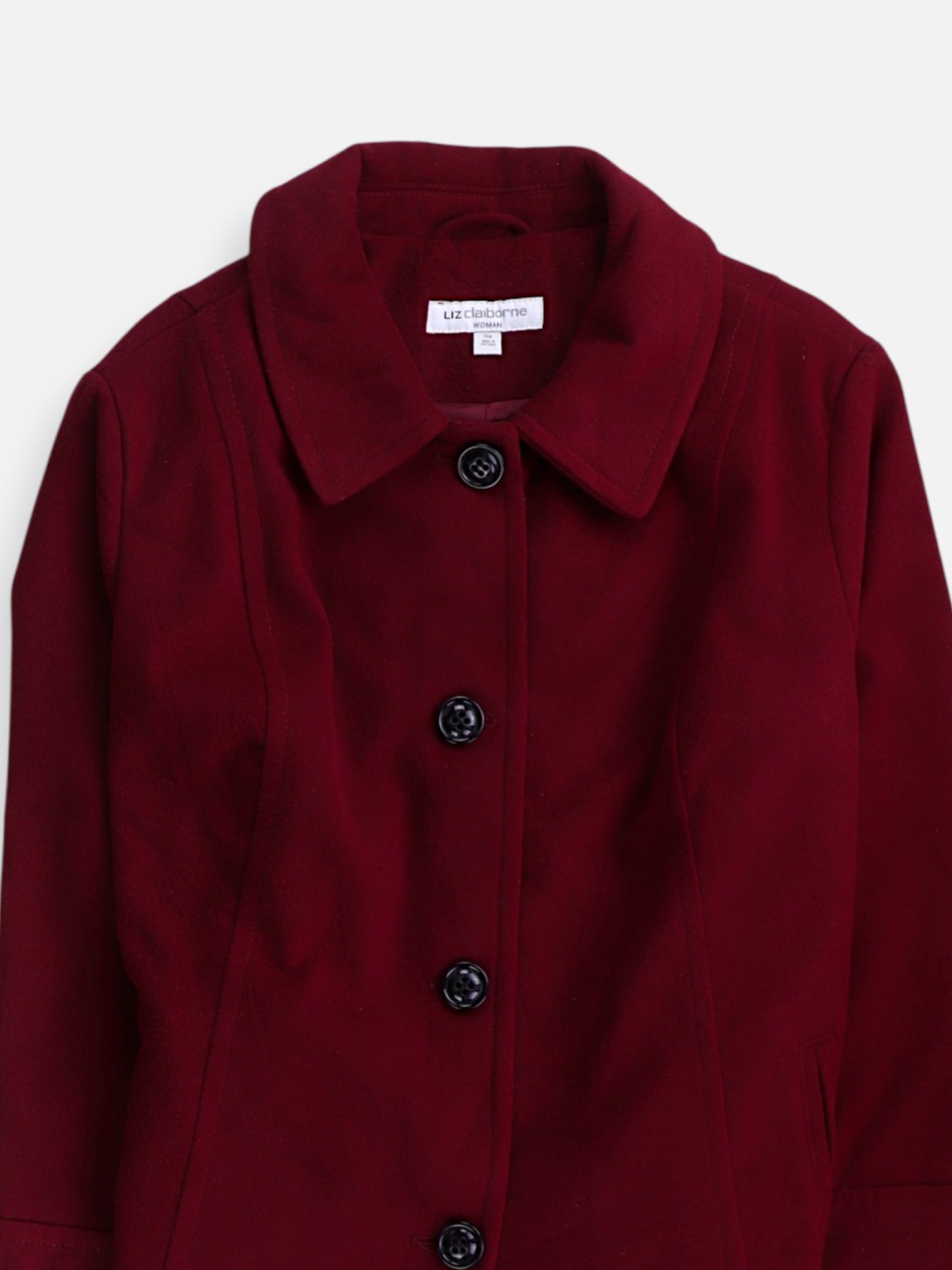LIZ claiborne Abrigo  Single breasted trench Casual - Mujer - 3XL