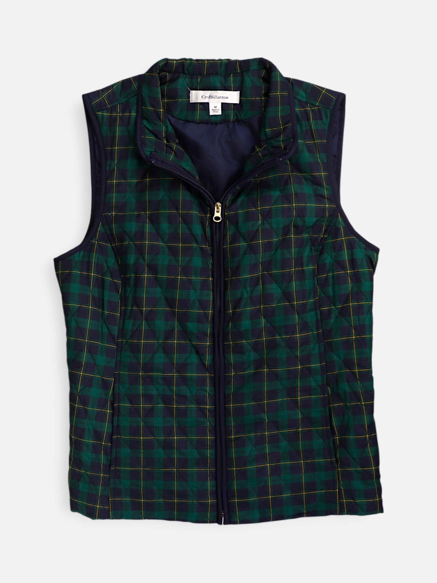 Croft & Barrow Chaleco Impermeable - Mujer - Medium