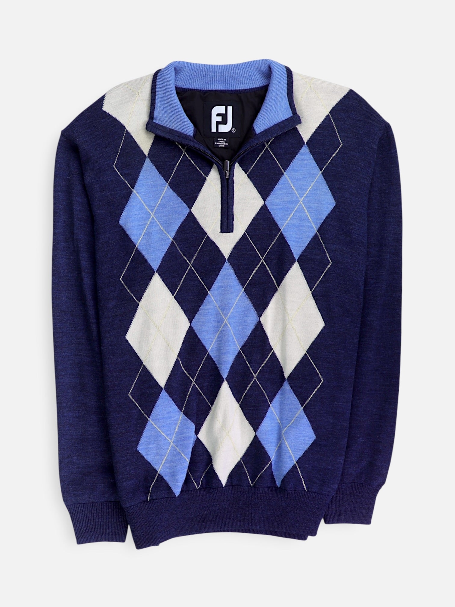 Sueter Casual Color Block - Hombre - XL
