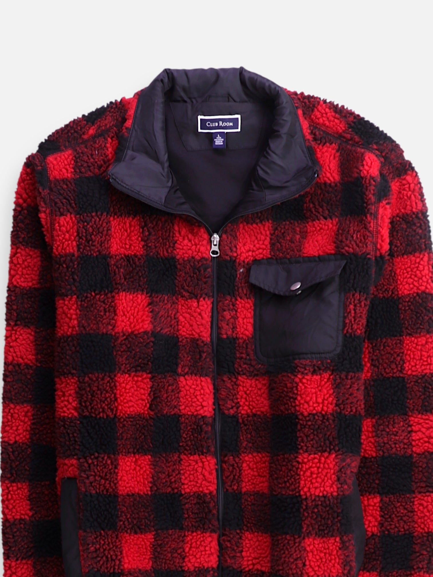 Chaqueta Casual Color Block - Hombre - Large