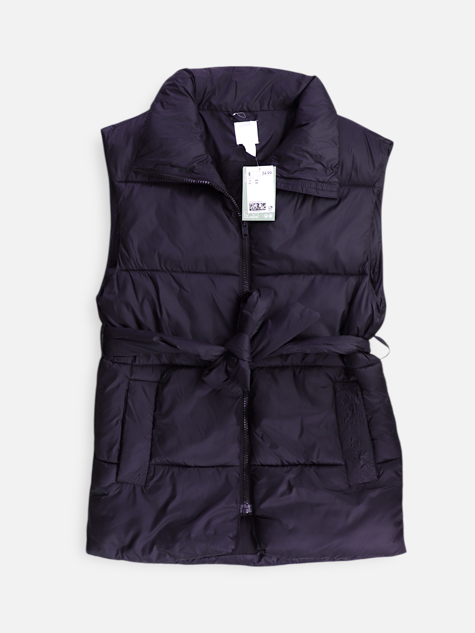 H&M Chaleco Puffer - Mujer - XS