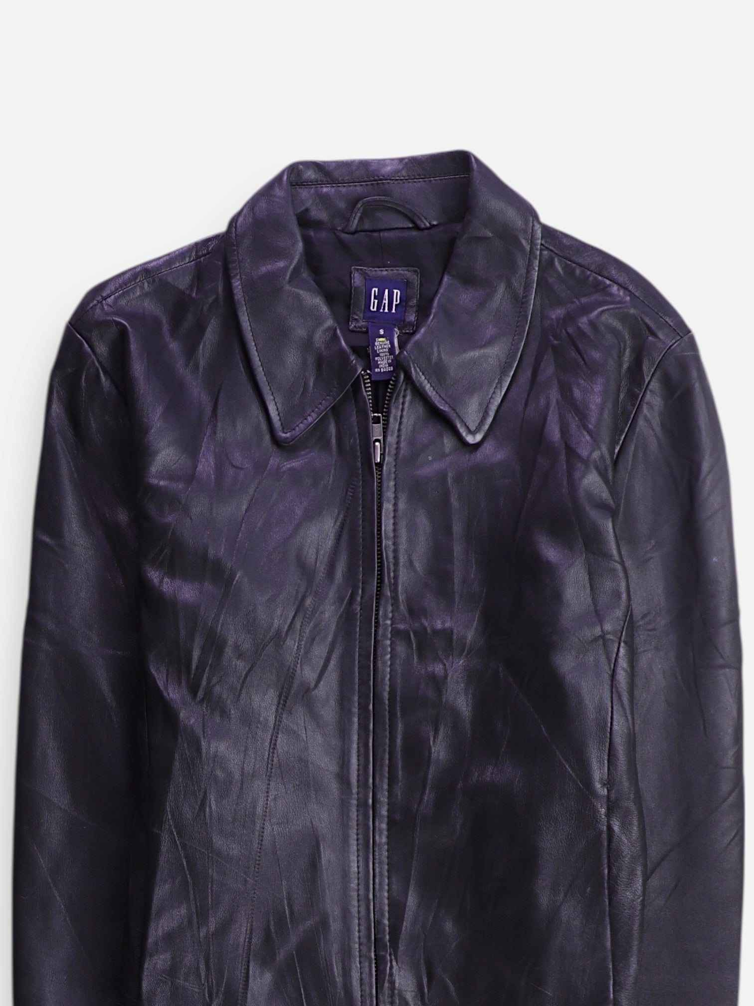 GAP Chaqueta Casual Cuero - Mujer - Small