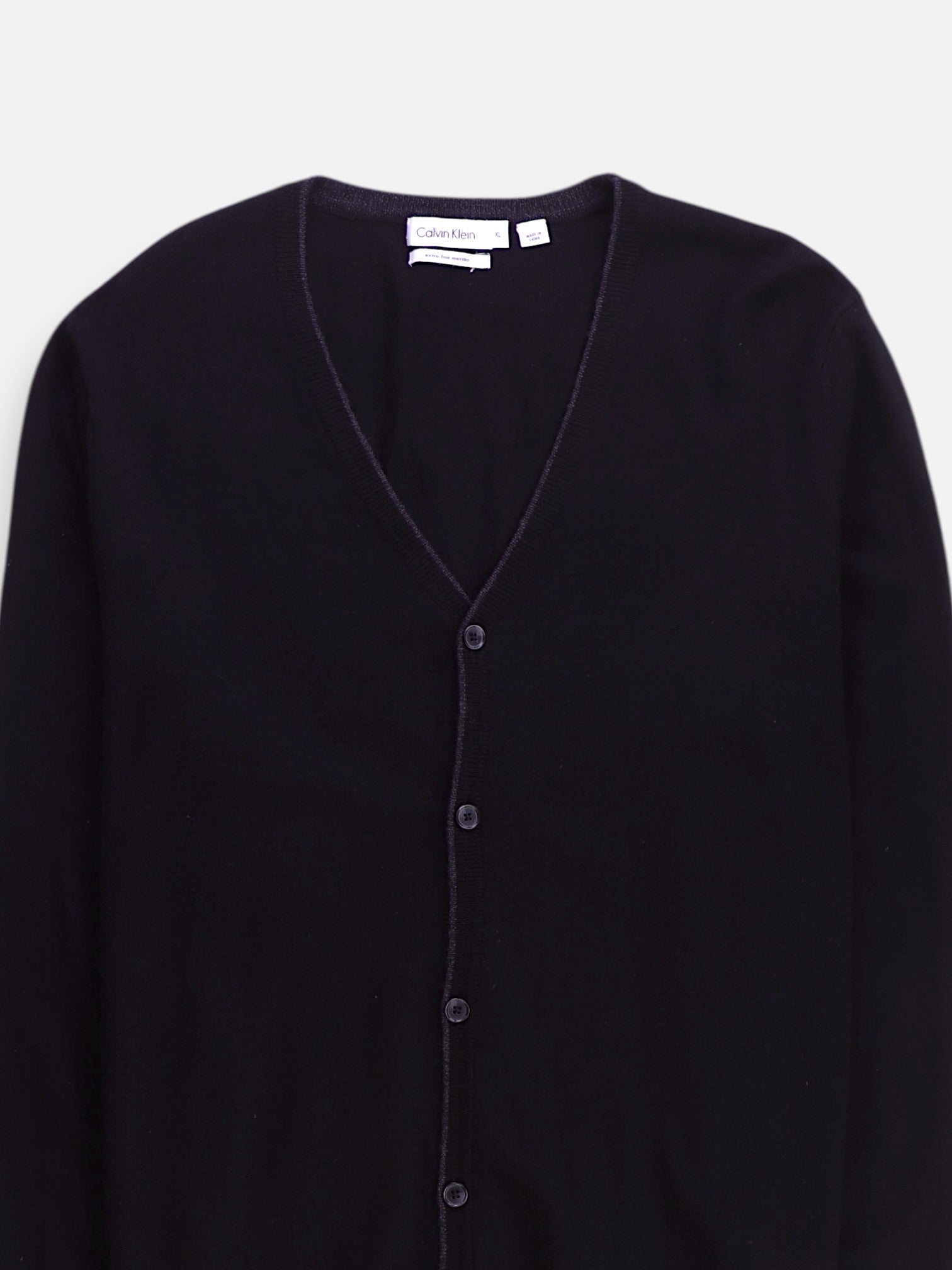 Calvin Klein Sueter Cardigan Casual - Hombre - XL