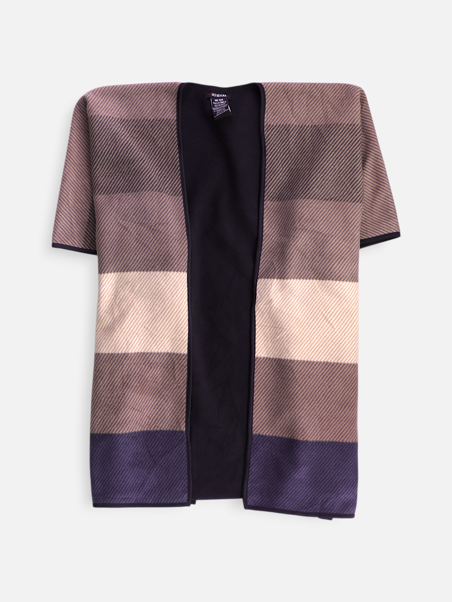 Poncho Color Block - Mujer - Talla Única (One Size)