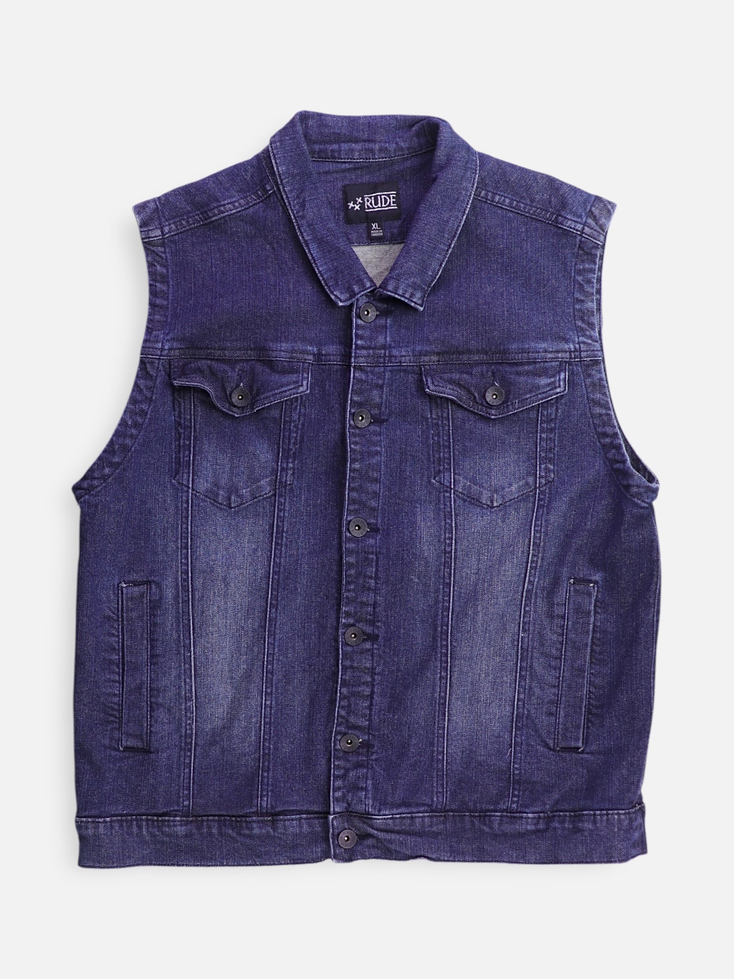 Chaleco Denim - Hombre - XL