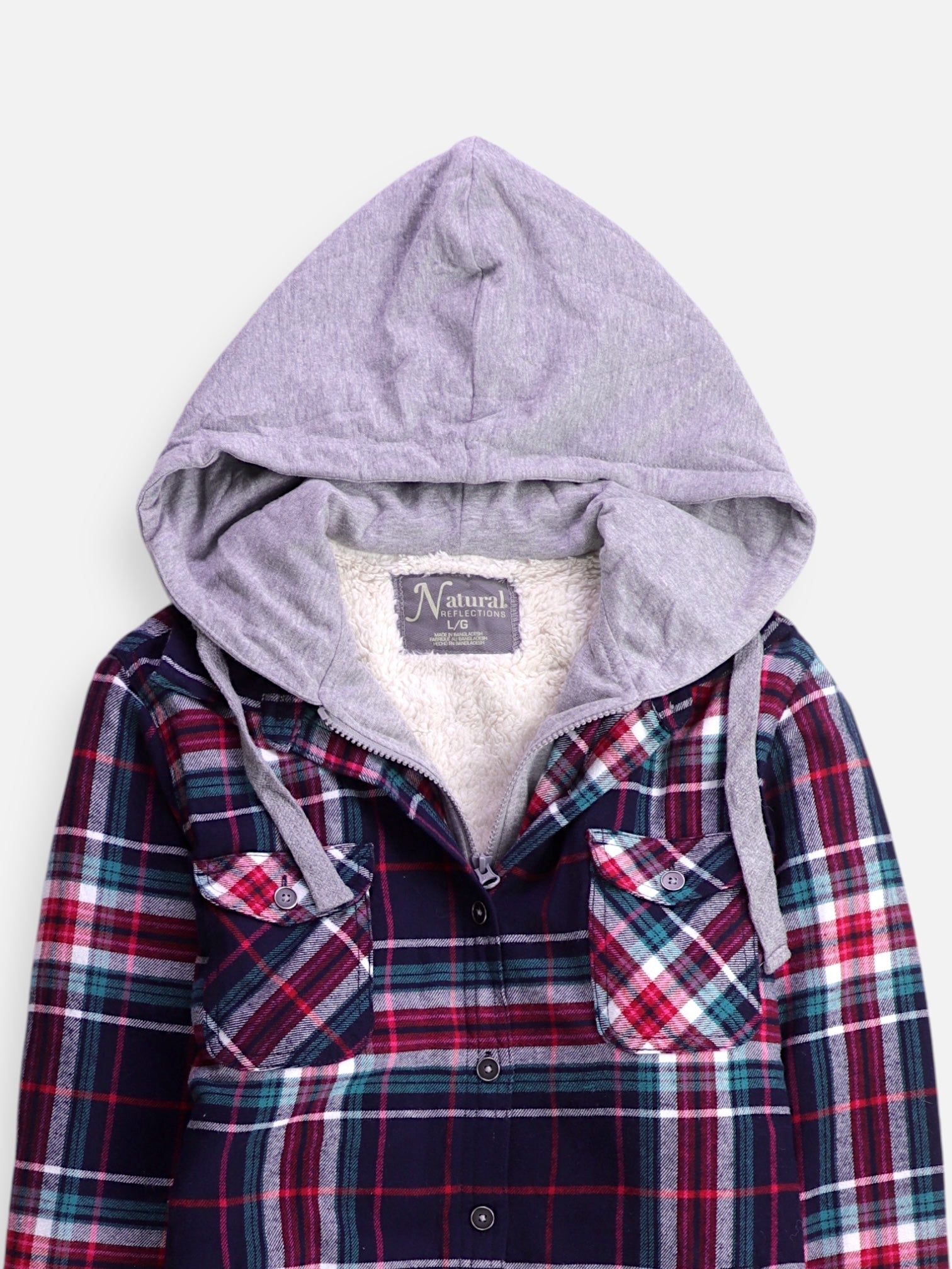 Chaqueta Sobrecamisa Basic - Mujer - Large