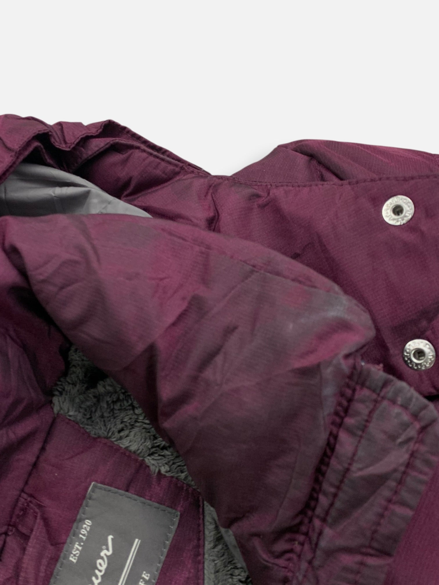 Eddie Bauer Abrigo Impermeable Puffer - Mujer - Large