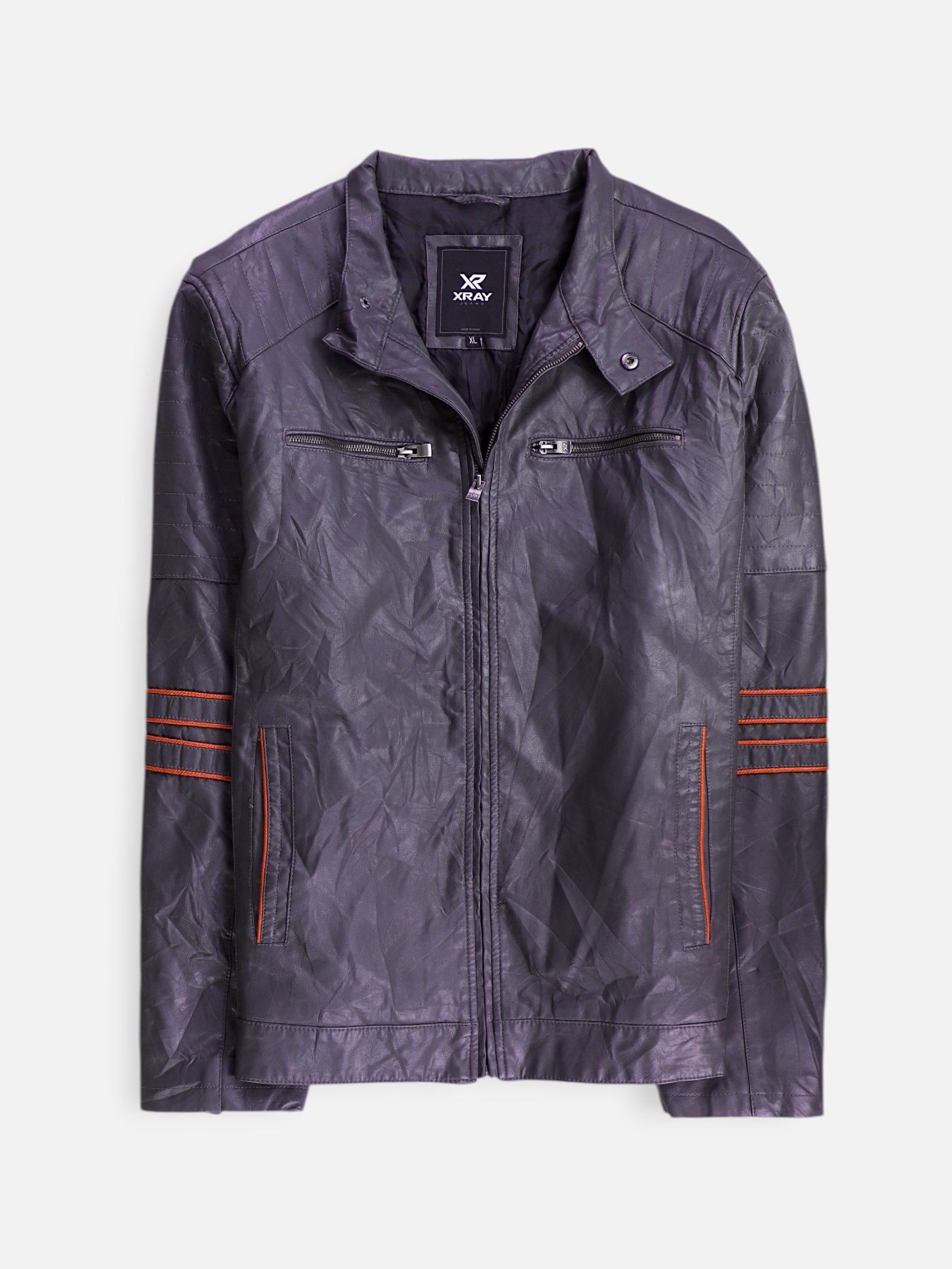 Chaqueta Casual Cuero - Hombre - XL