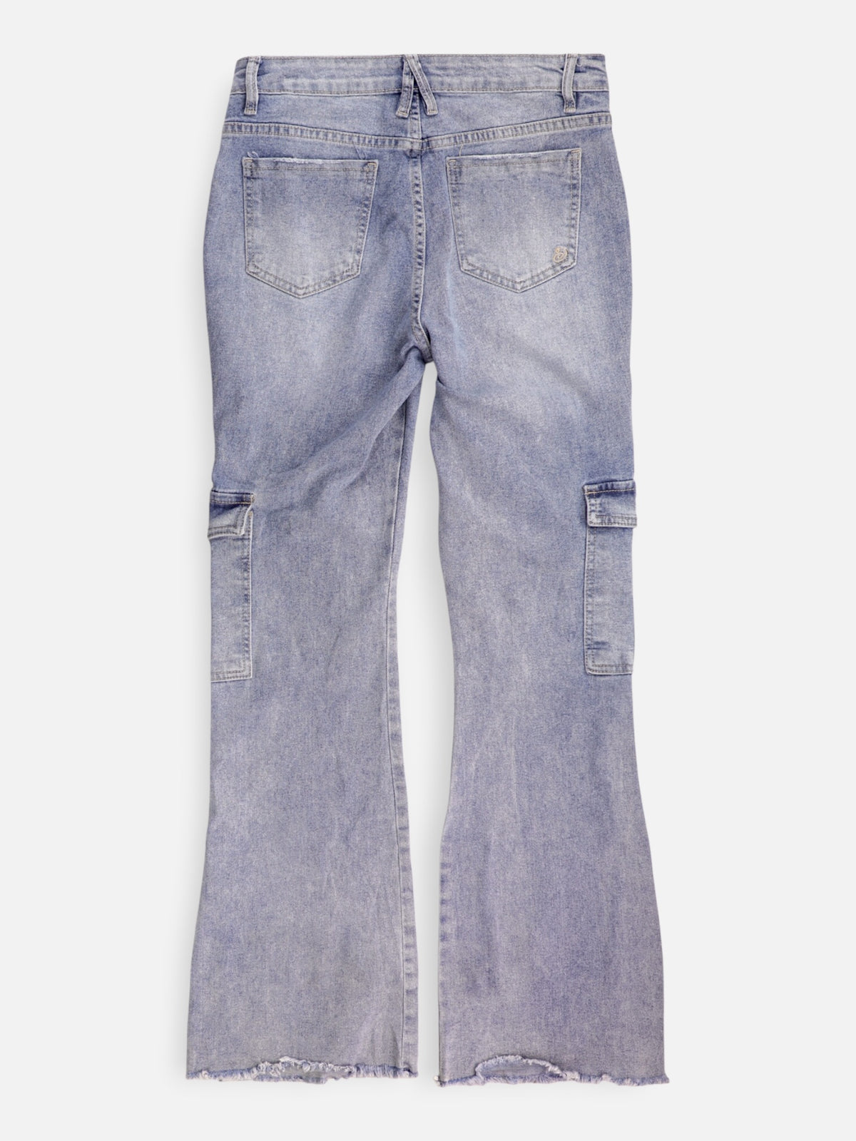 Jean Regular Fit Cargo - Mujer - 11