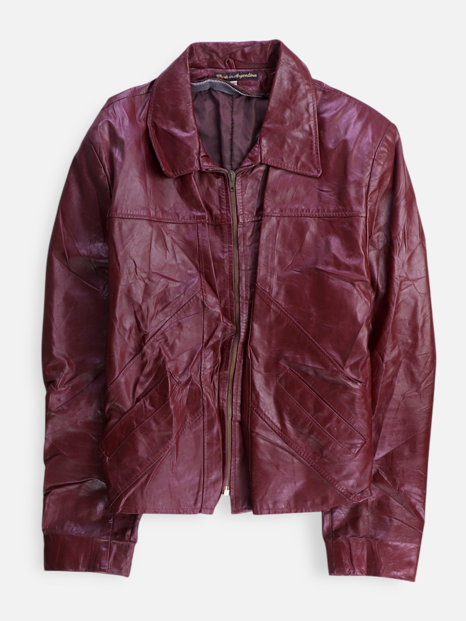 Chaqueta Casual Cuero - Hombre - 42