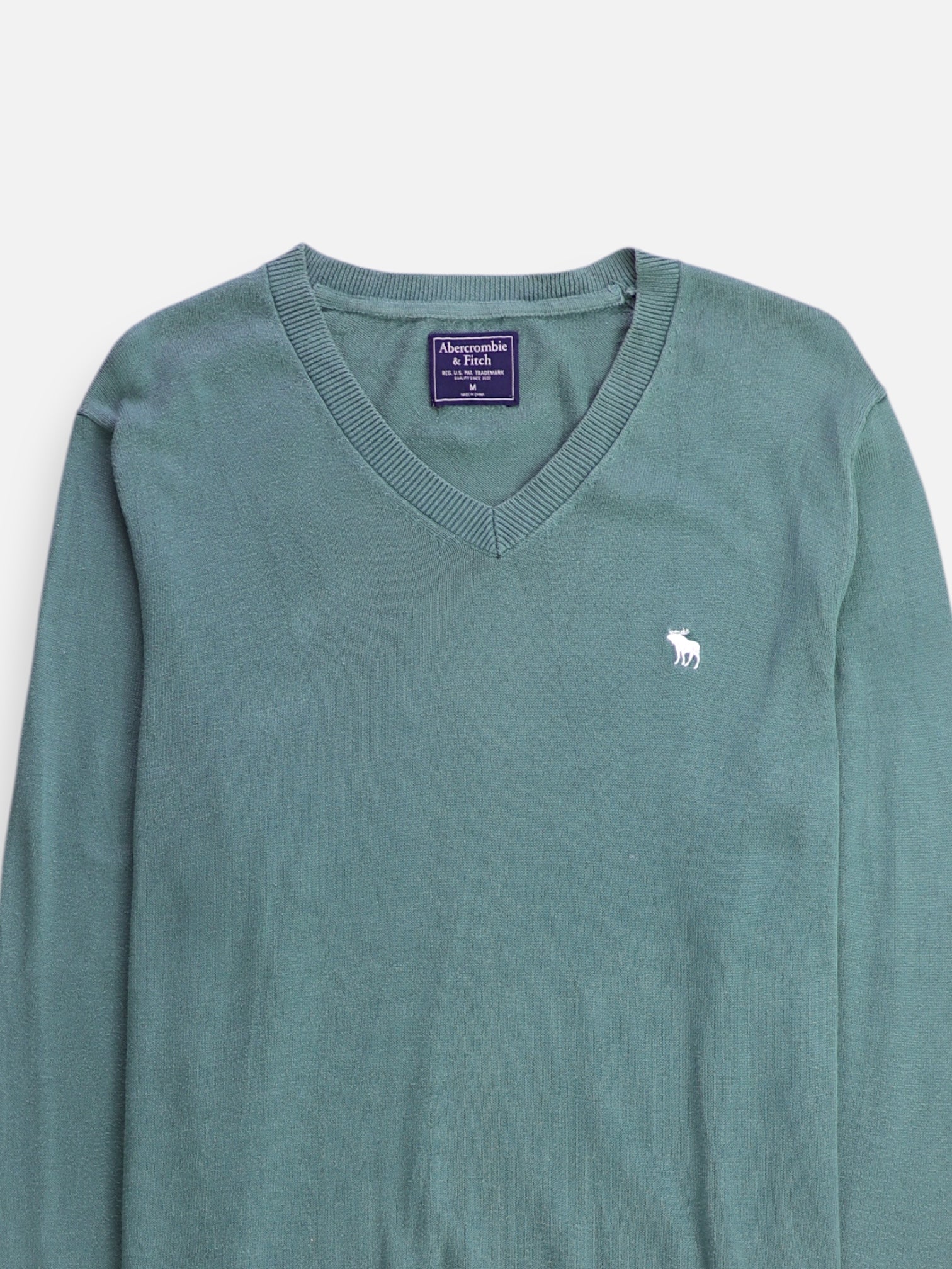 Abercrombie & Fitch Sueter Knit Casual - Hombre - Medium