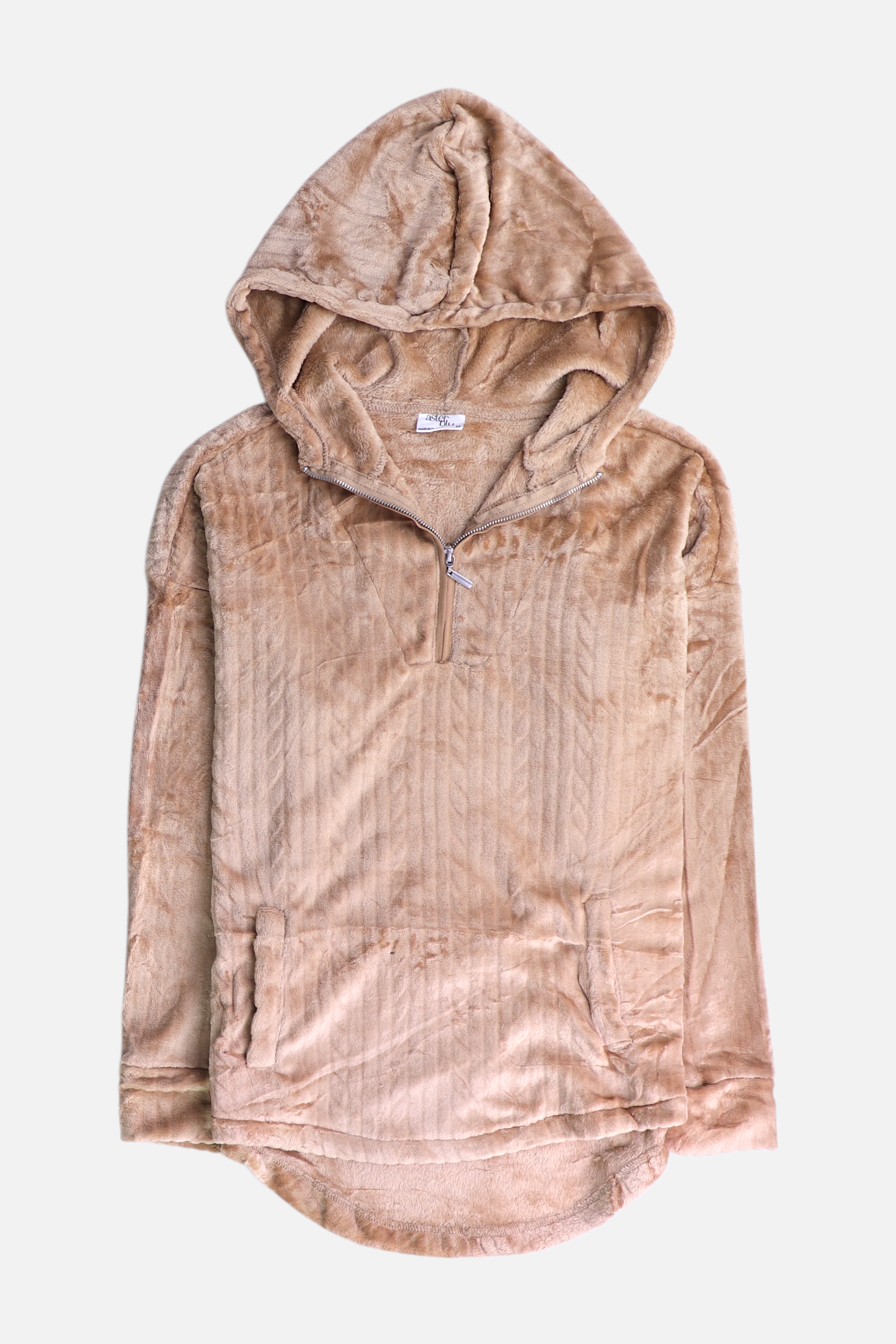 Sudadera Hoodie Teddy - Mujer - Medium