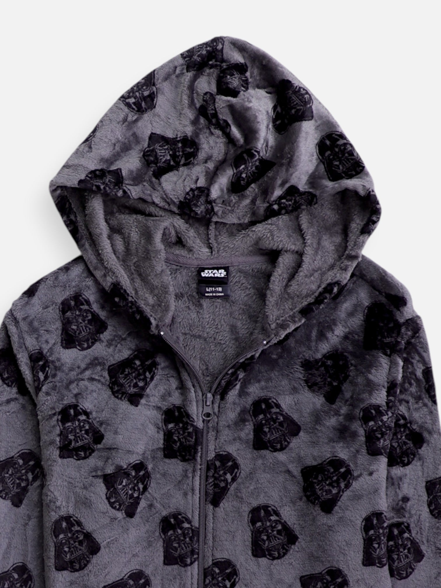 Star Wars Sudadera Hoodie Teddy - Niño - Large - 11-13Y  (Años)