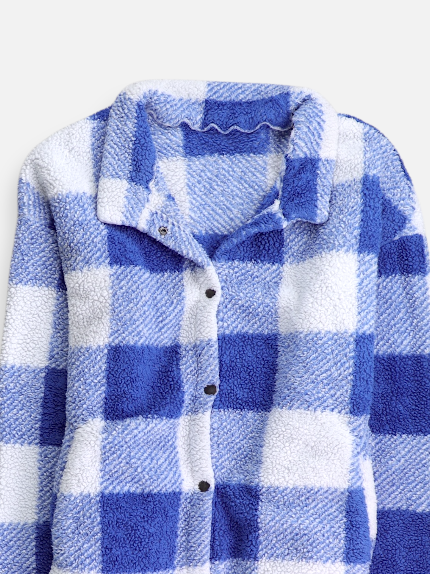 Chaqueta Sobrecamisa Color Block - Mujer - XL