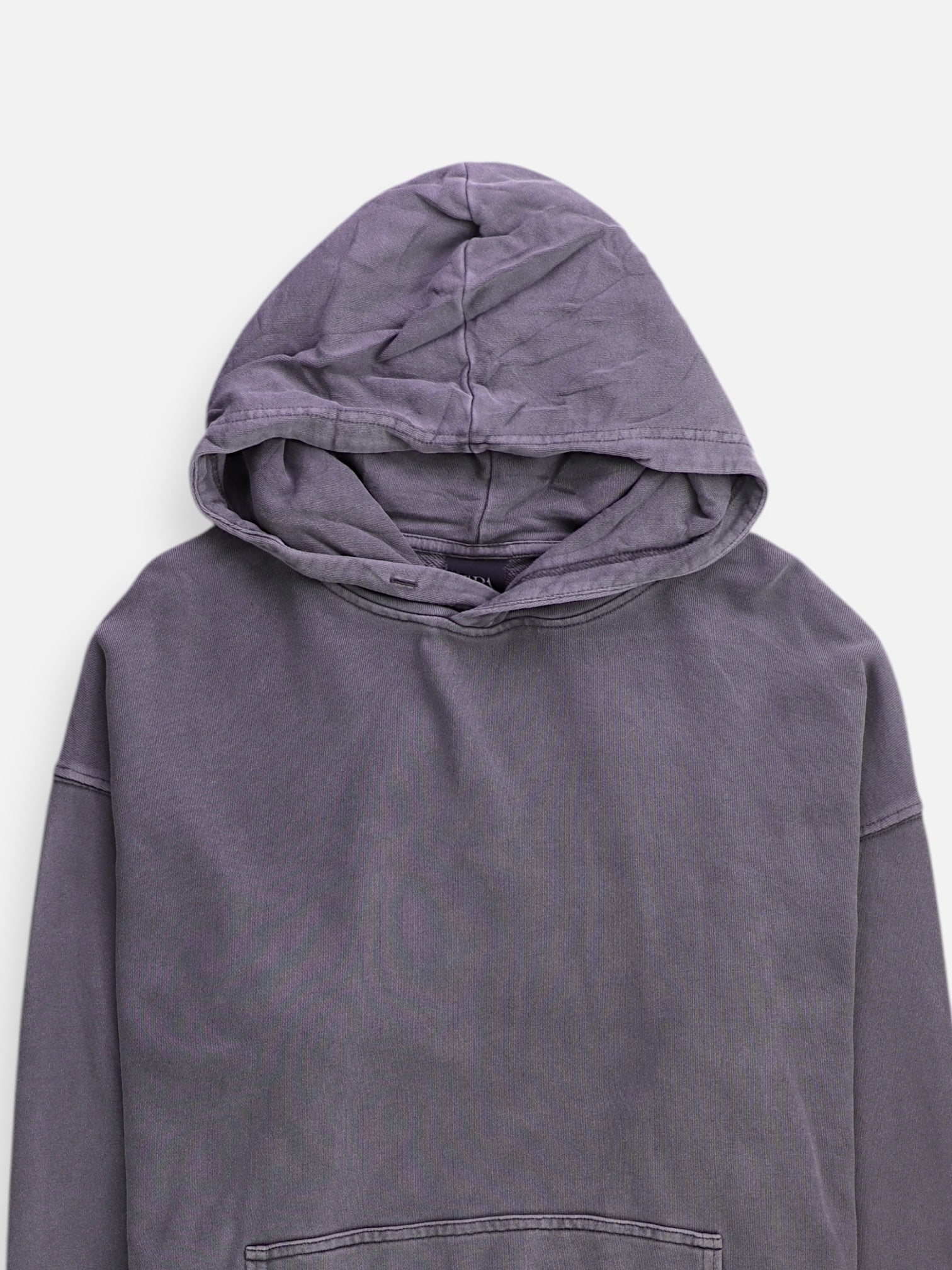 ZARA Sudadera Hoodie Basic - Hombre - Medium