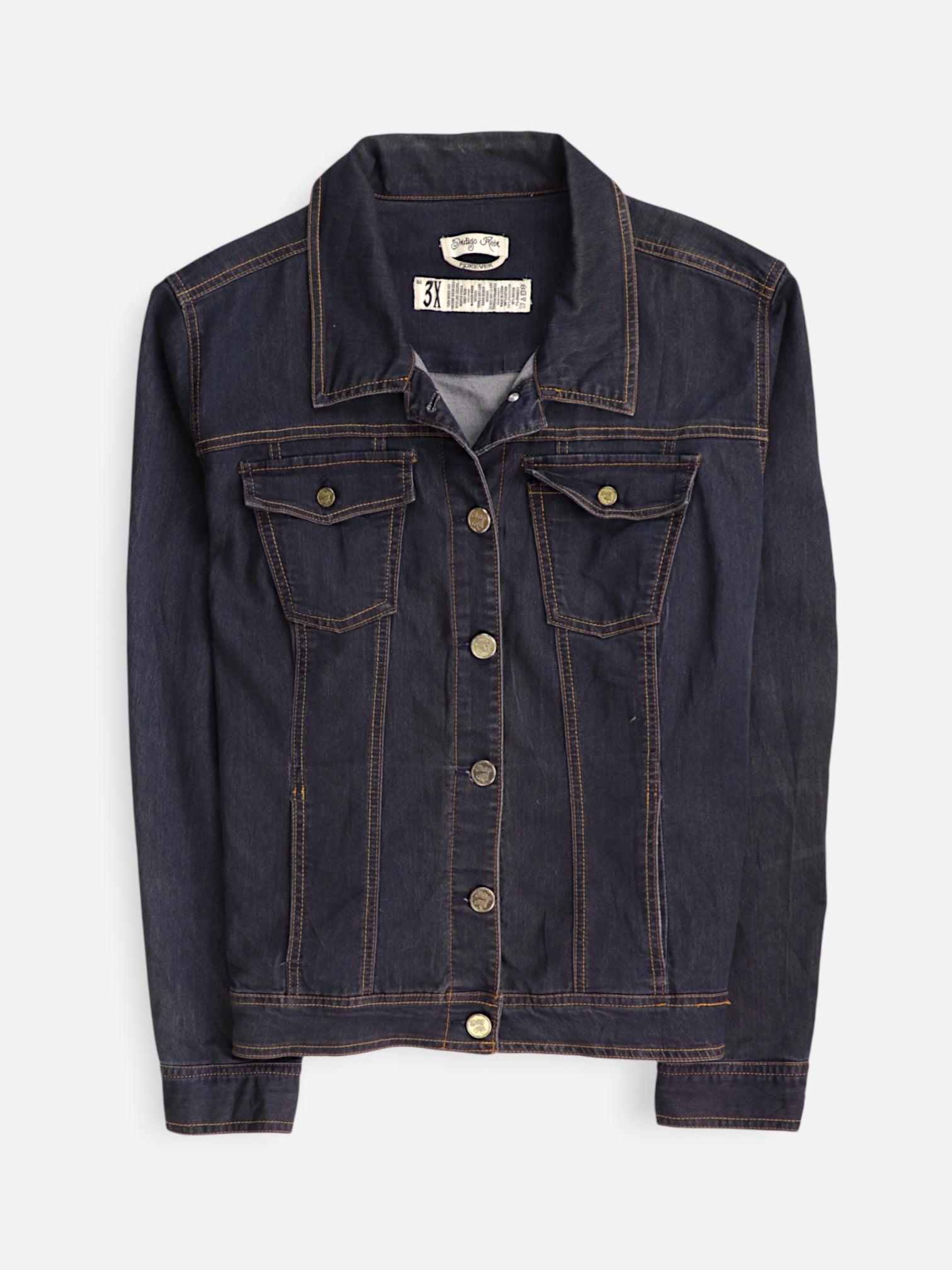 Chaqueta Denim  Basic - Mujer - 3XL