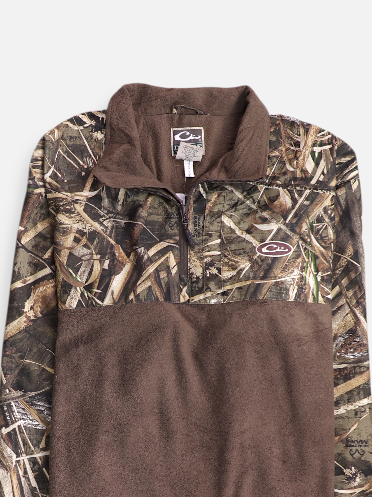 Sueter Fleece Color Block - Hombre - Medium