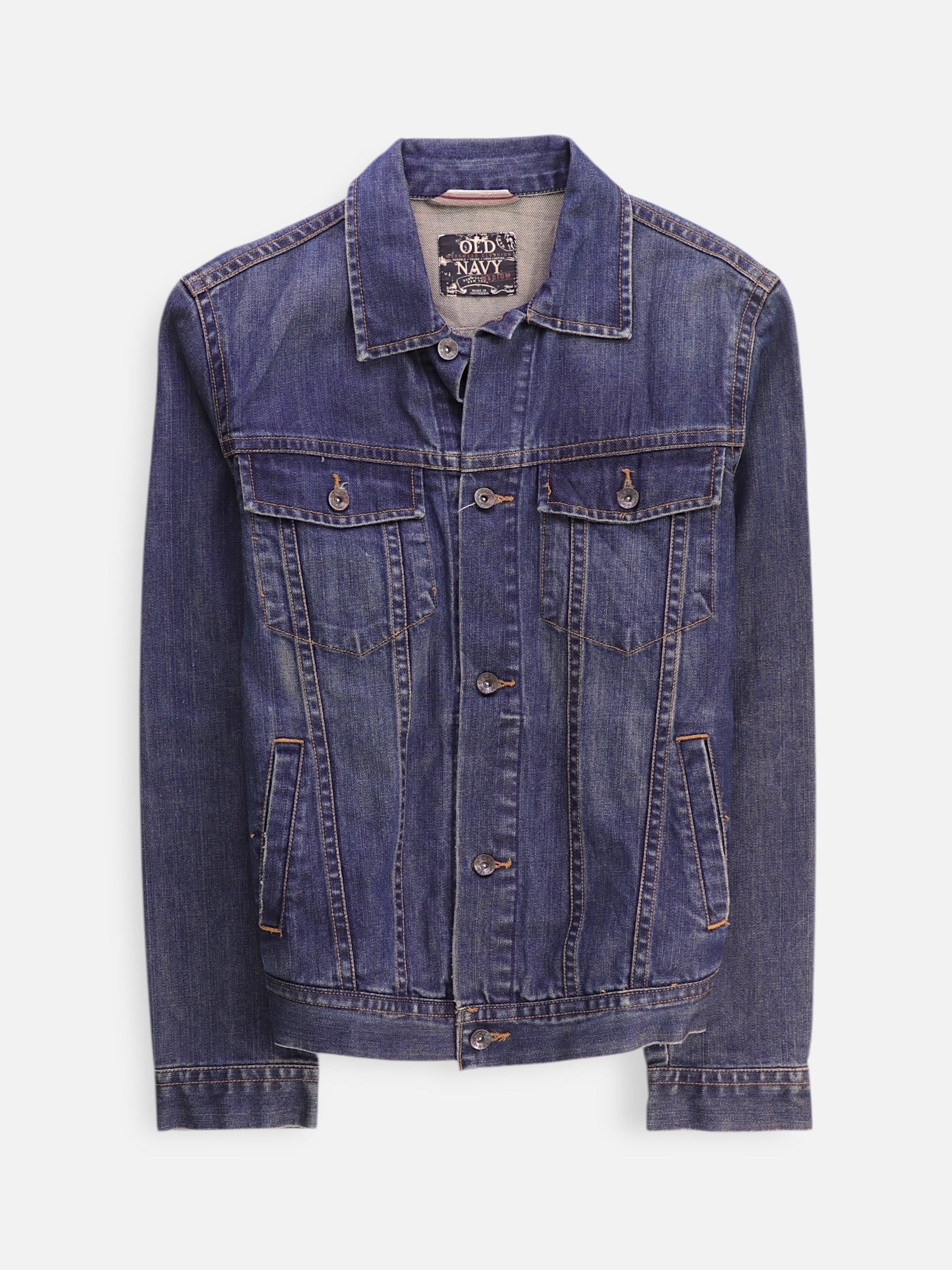 Old Navy Chaqueta Casual Denim - Hombre - Medium